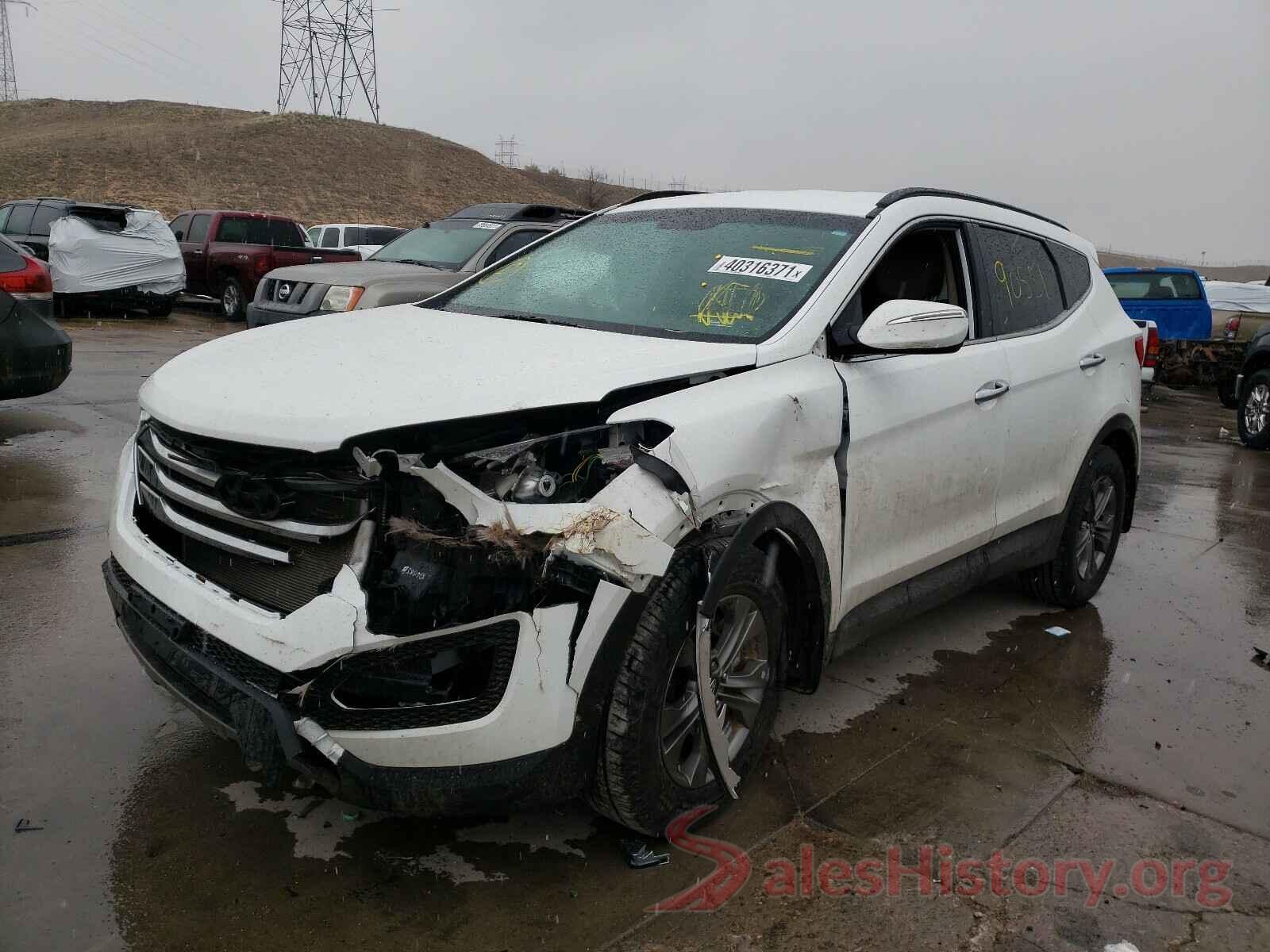 5XYZUDLB7GG341397 2016 HYUNDAI SANTA FE