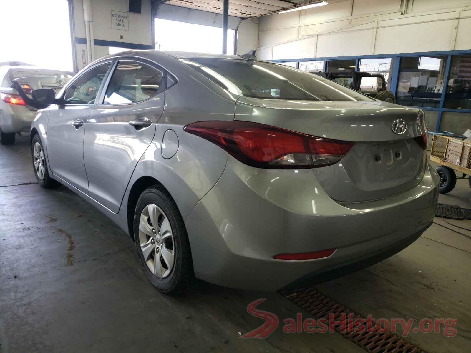 5NPDH4AEXGH711794 2016 HYUNDAI ELANTRA