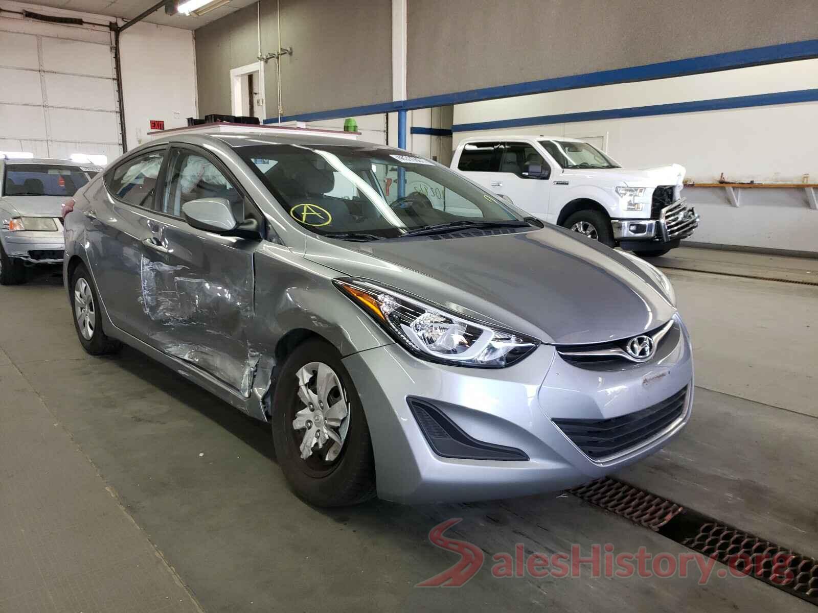 5NPDH4AEXGH711794 2016 HYUNDAI ELANTRA