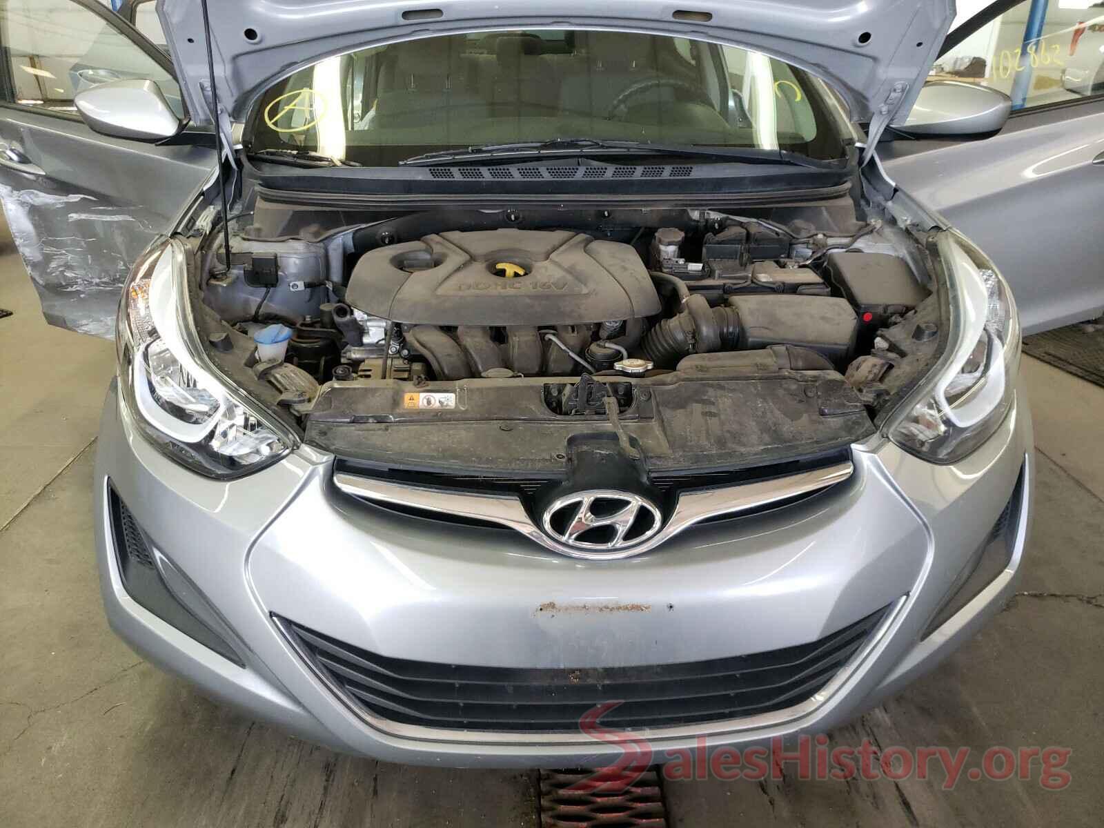 5NPDH4AEXGH711794 2016 HYUNDAI ELANTRA