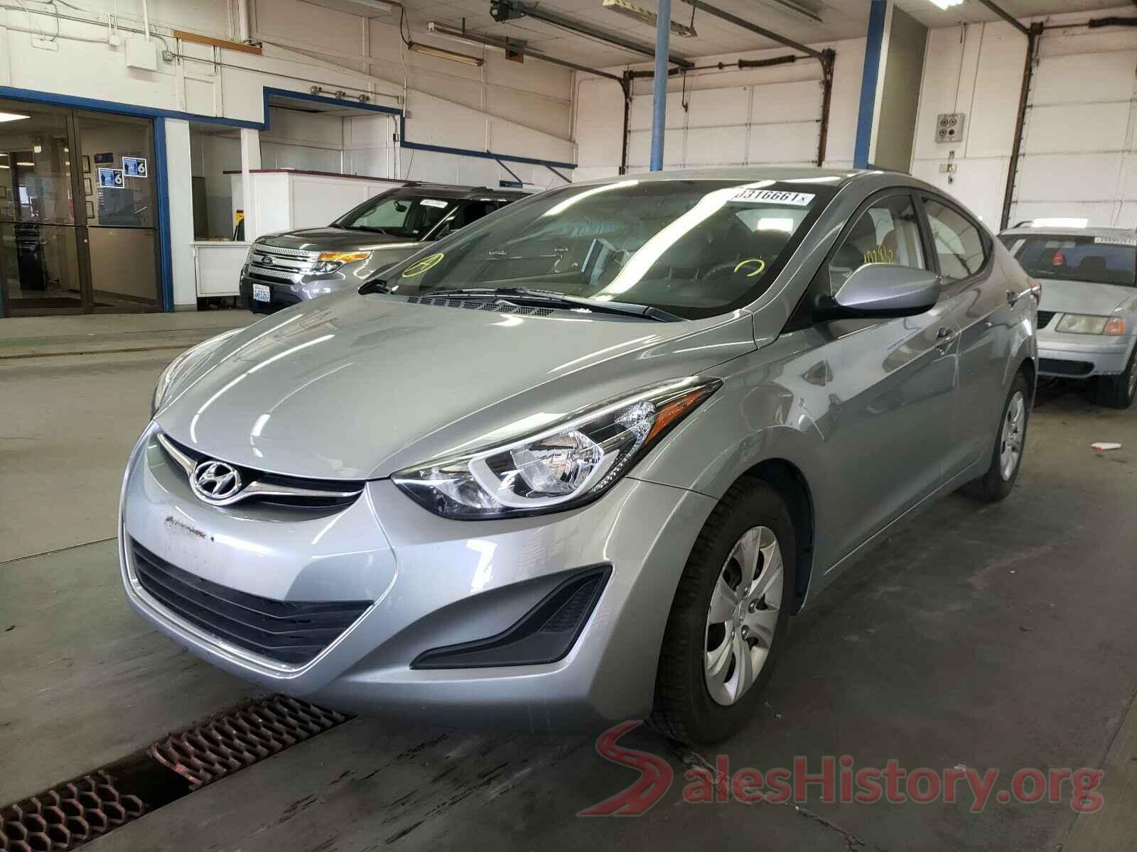 5NPDH4AEXGH711794 2016 HYUNDAI ELANTRA