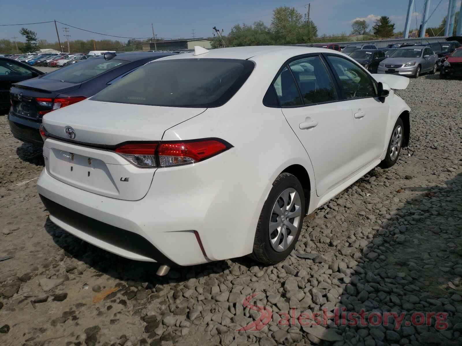 JTDEPRAE6LJ095968 2020 TOYOTA COROLLA