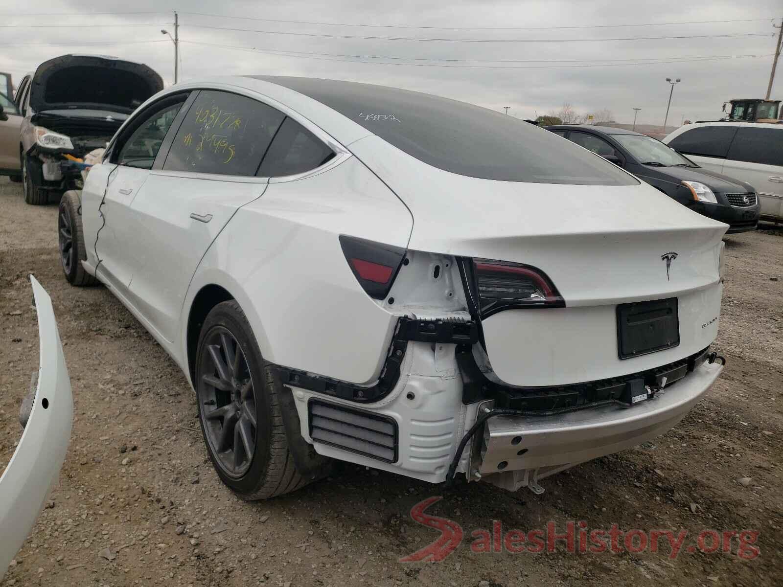 5YJ3E1EB4LF622279 2020 TESLA MODEL 3