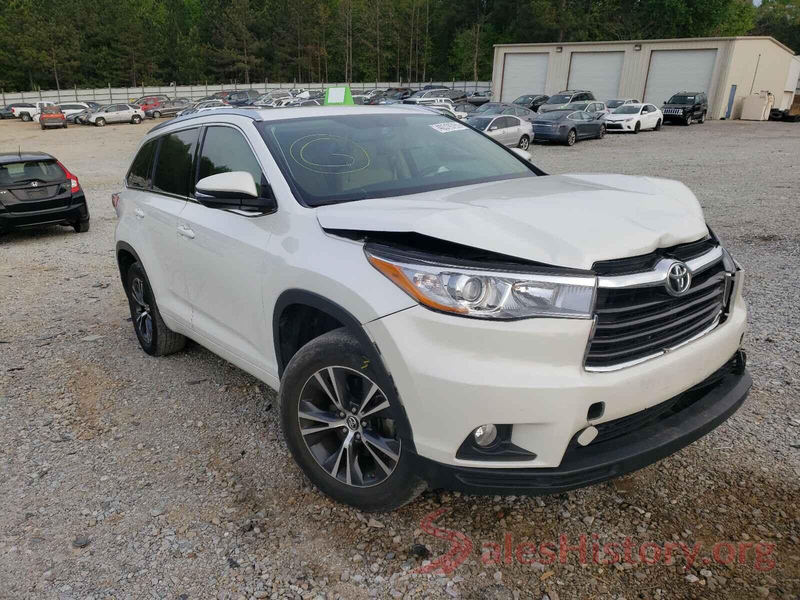 5TDKKRFH7GS179987 2016 TOYOTA HIGHLANDER