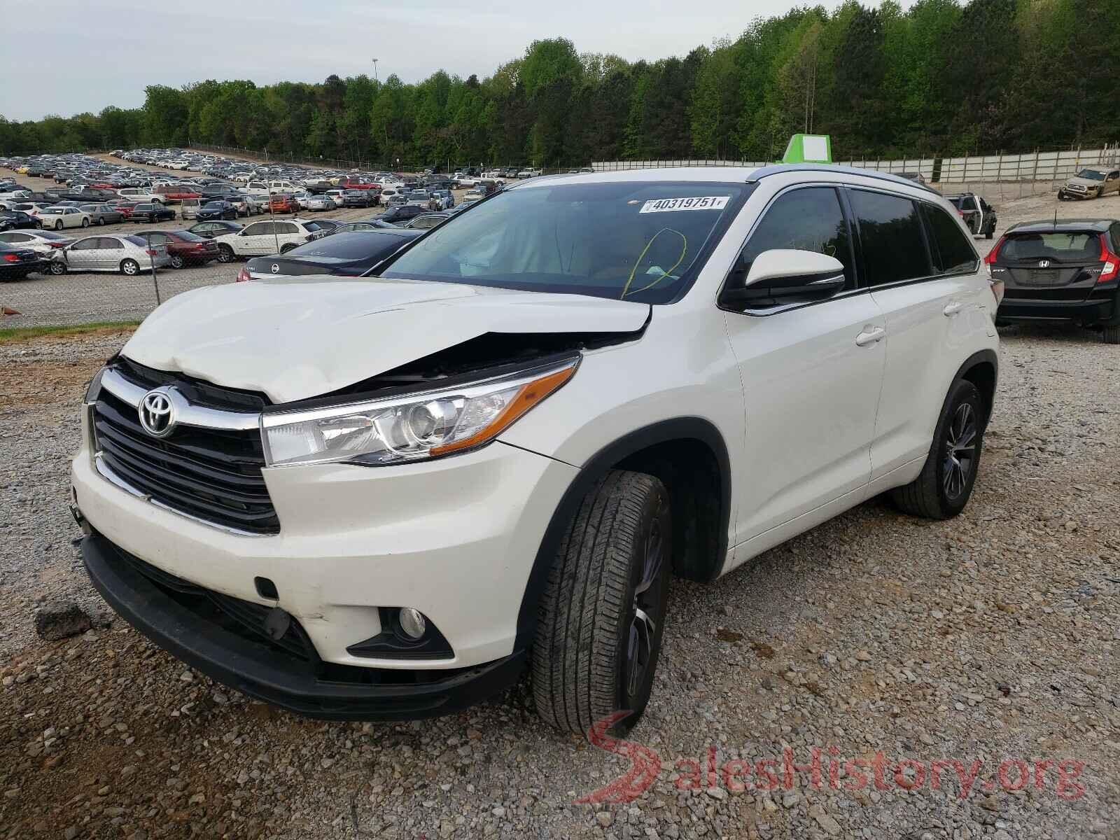 5TDKKRFH7GS179987 2016 TOYOTA HIGHLANDER