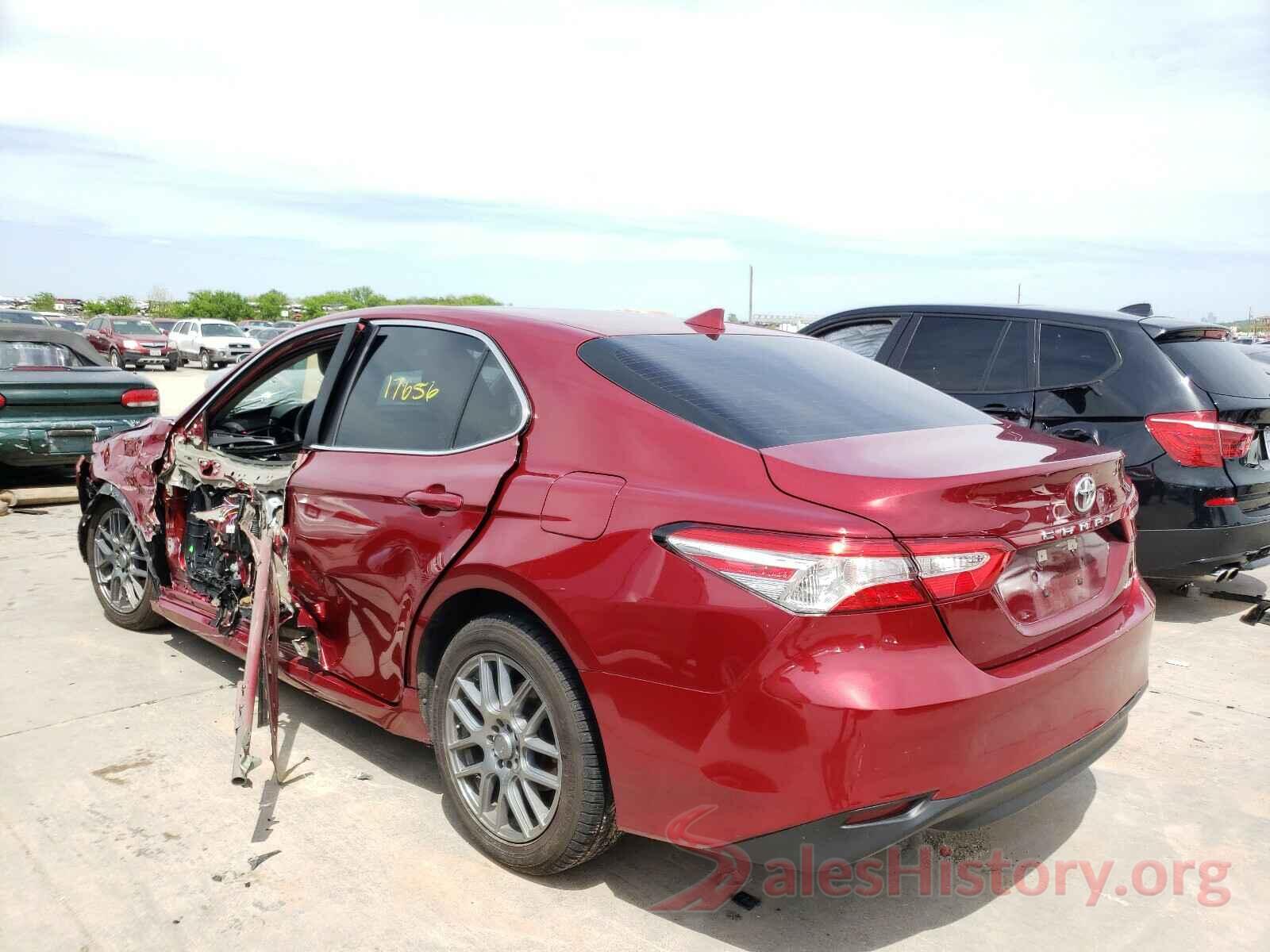 4T1B11HK7KU761794 2019 TOYOTA CAMRY