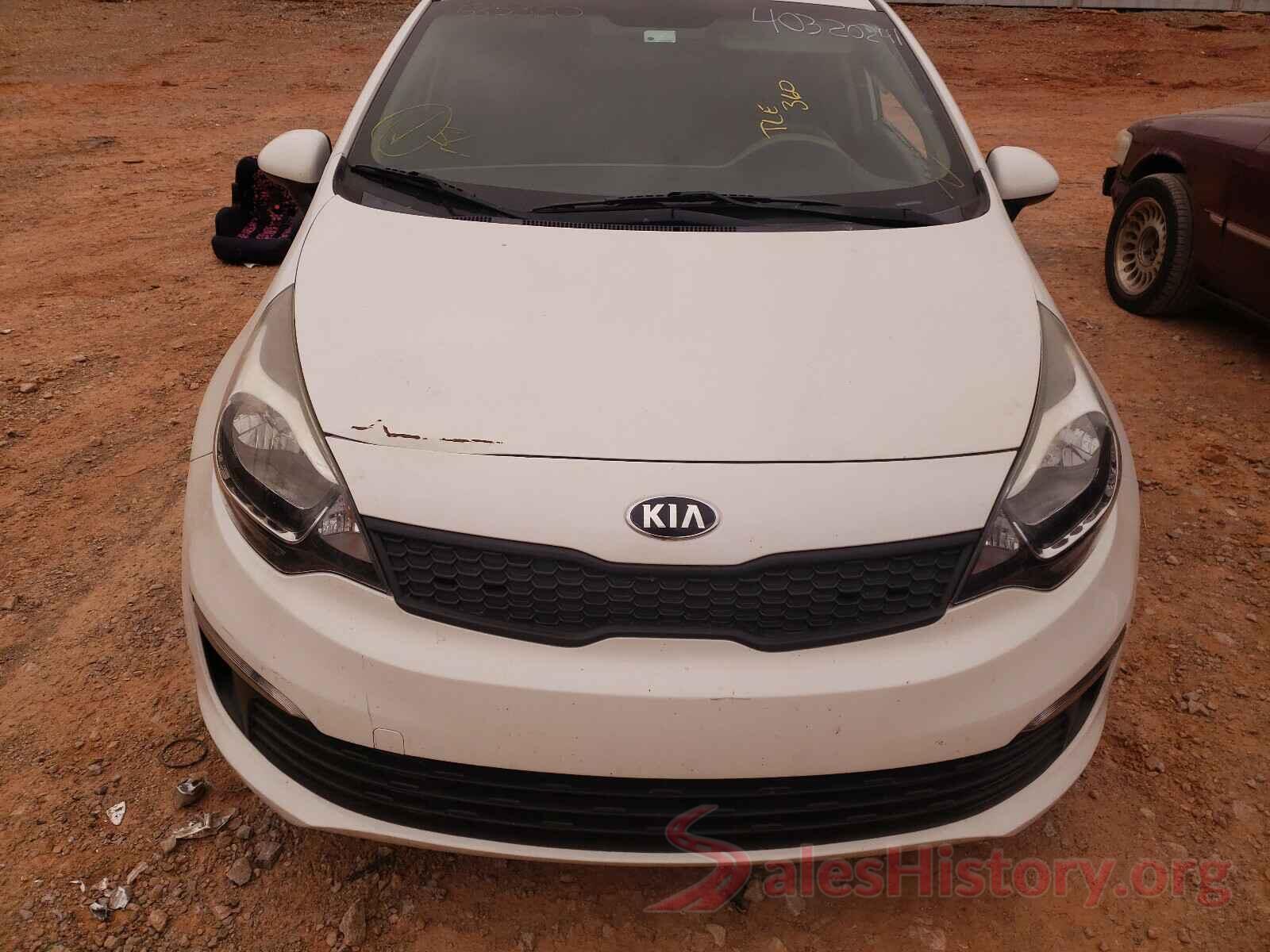 KNADM4A35G6585880 2016 KIA RIO