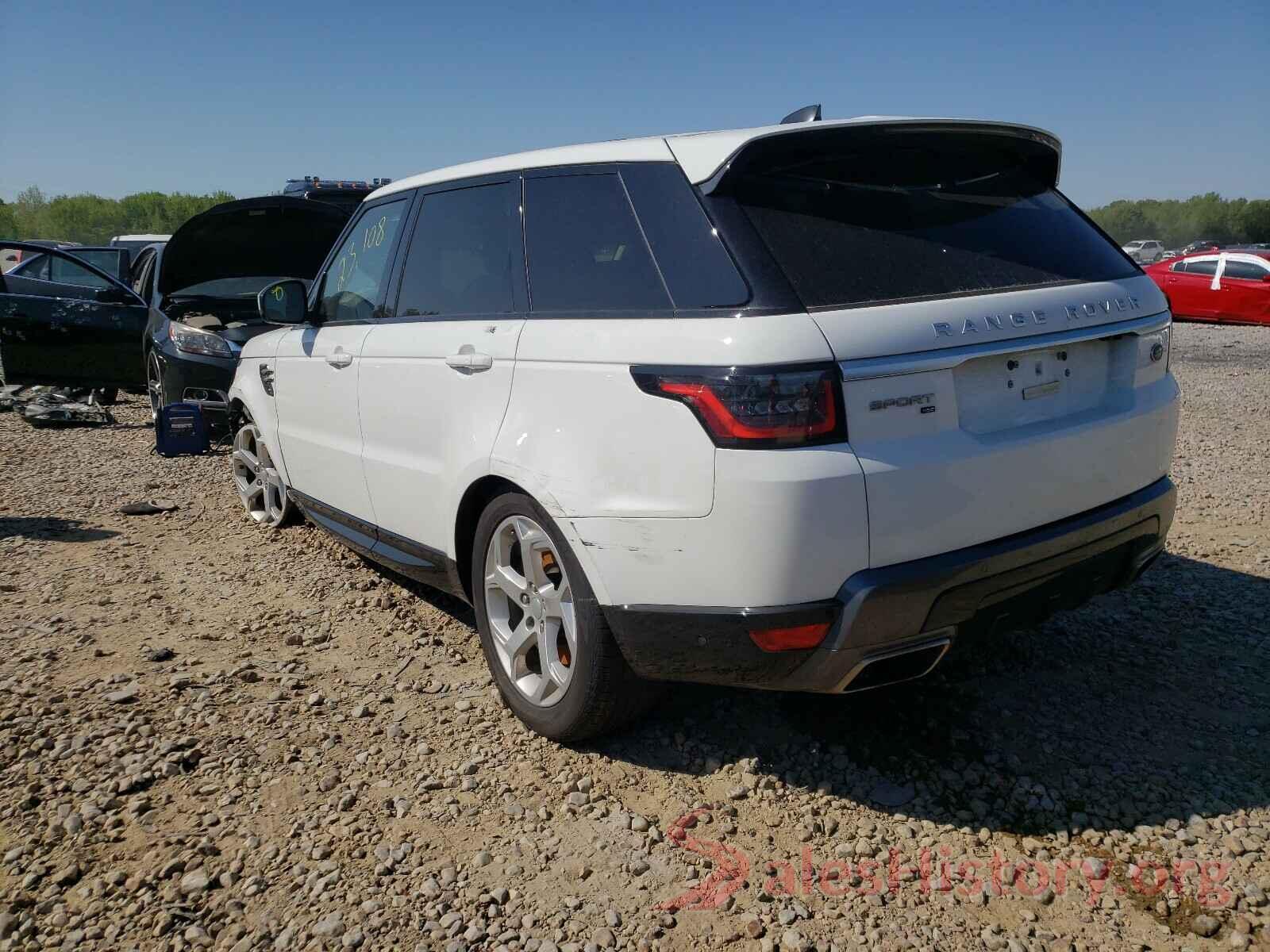 SALWR2SU5LA881345 2020 LAND ROVER RANGEROVER