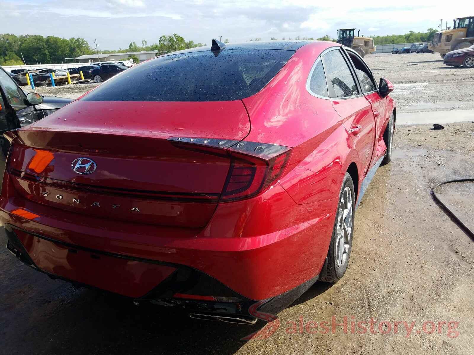 5NPEF4JA4MH084206 2021 HYUNDAI SONATA