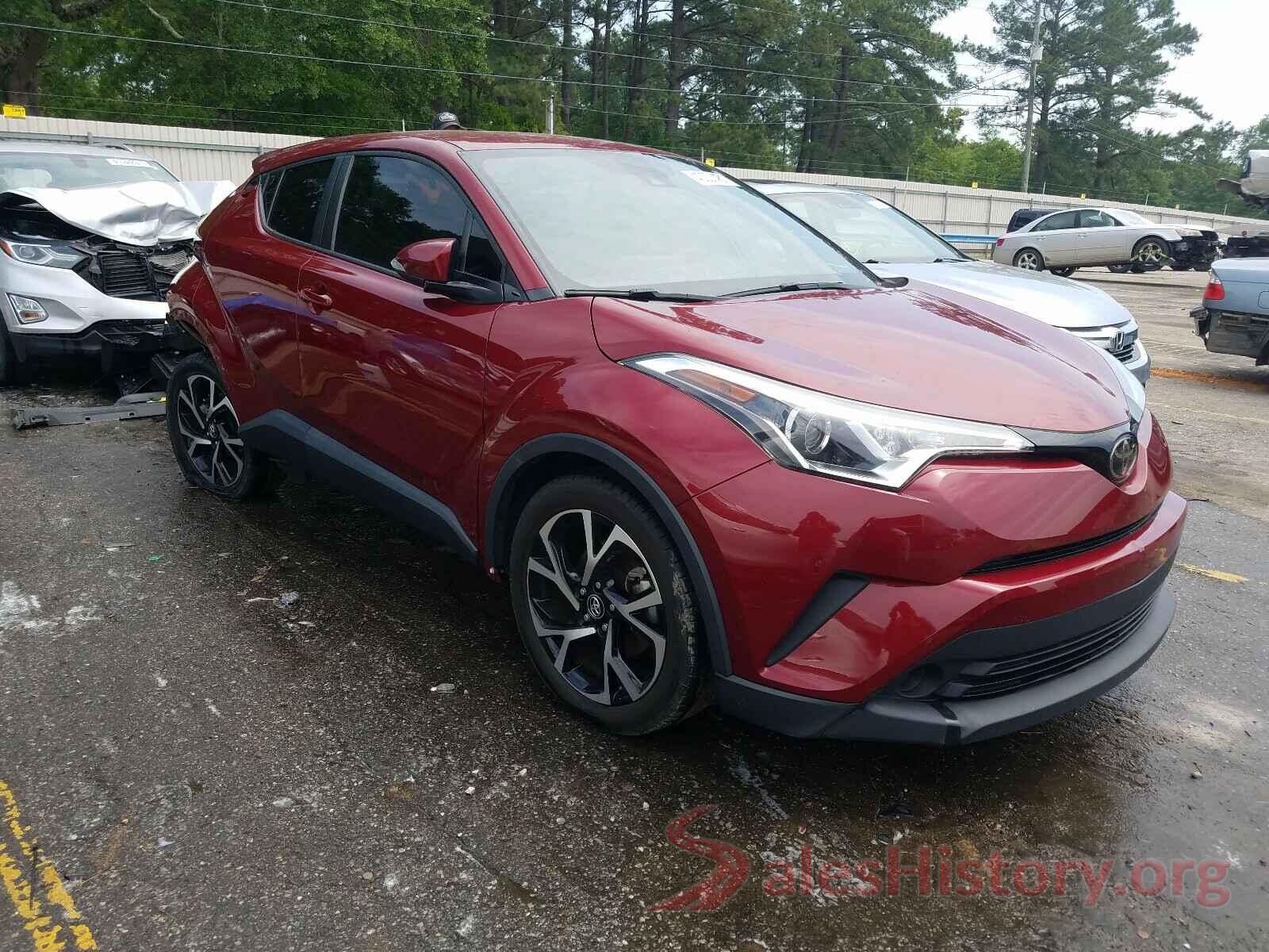 JTNKHMBXXJ1005796 2018 TOYOTA C-HR