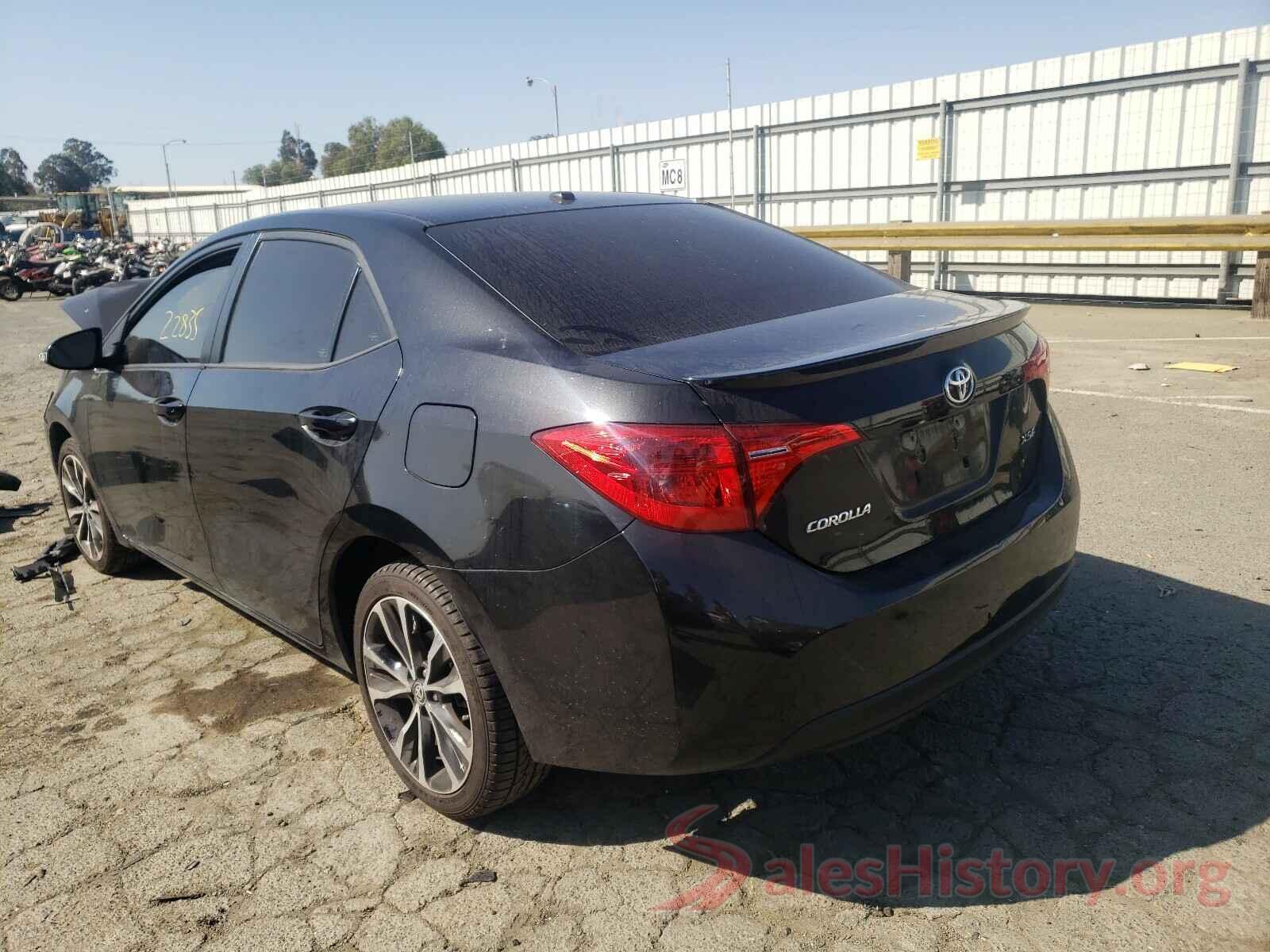 5YFBURHEXHP710106 2017 TOYOTA COROLLA