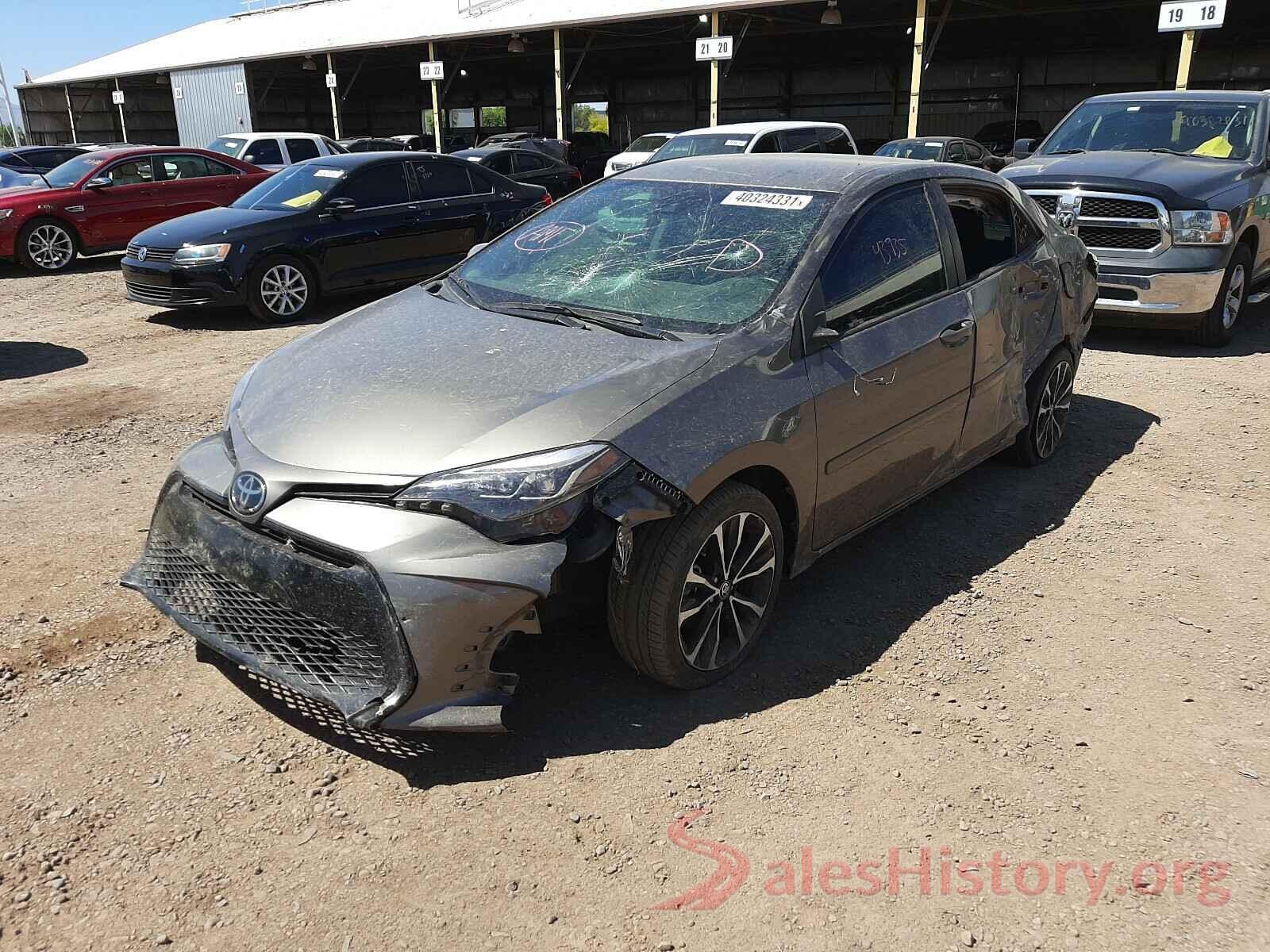 5YFBURHE8KP888720 2019 TOYOTA COROLLA