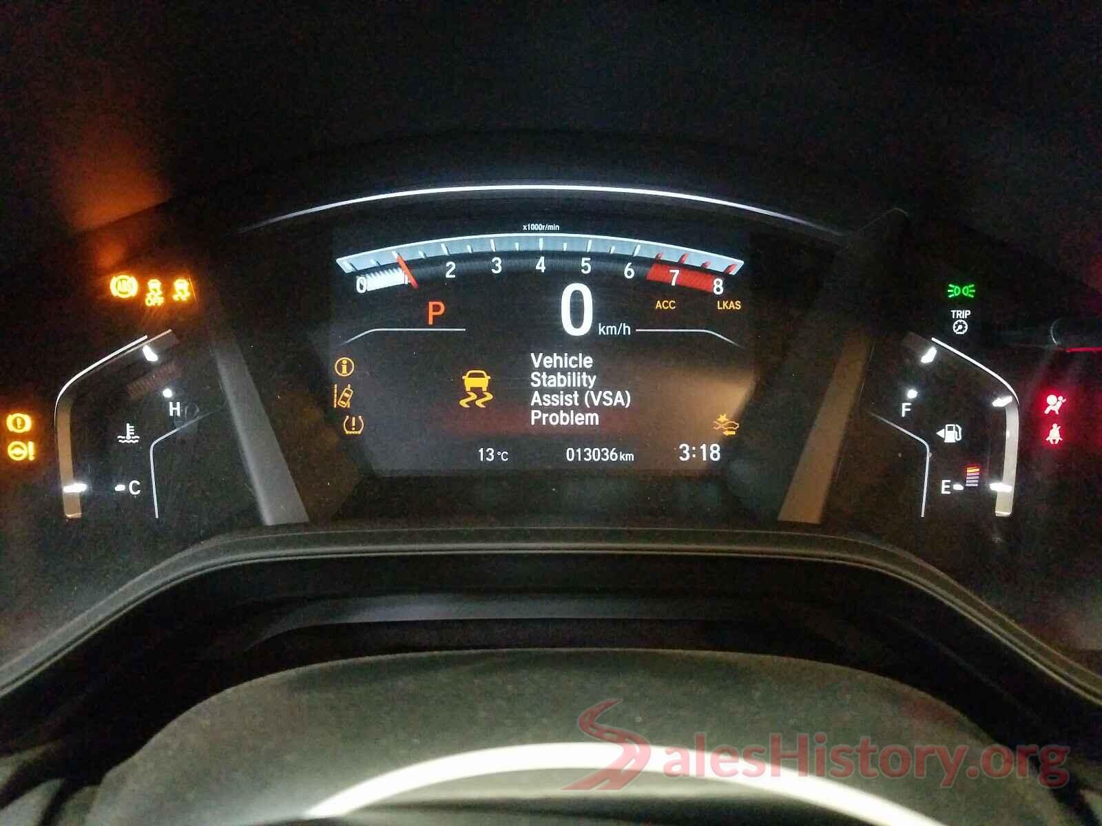 2HKRW2H21KH146971 2019 HONDA CRV