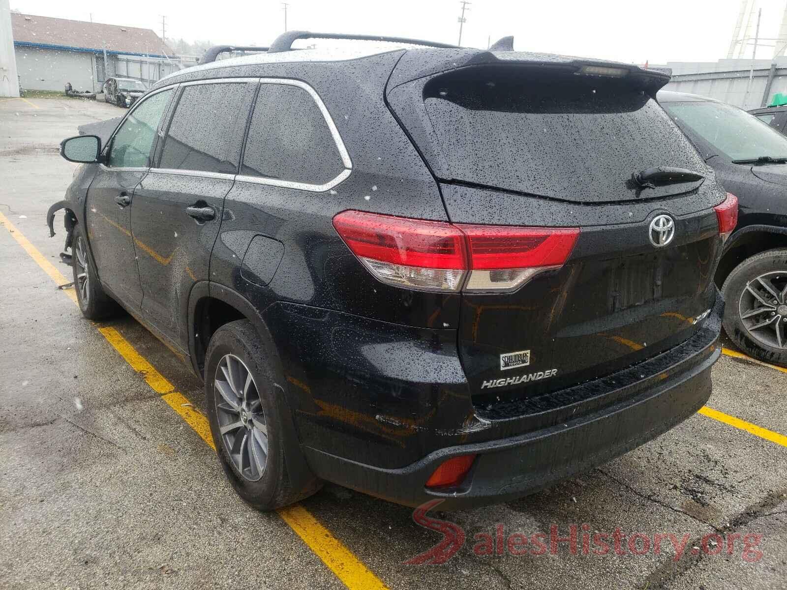 5TDJZRFH8HS461810 2017 TOYOTA HIGHLANDER