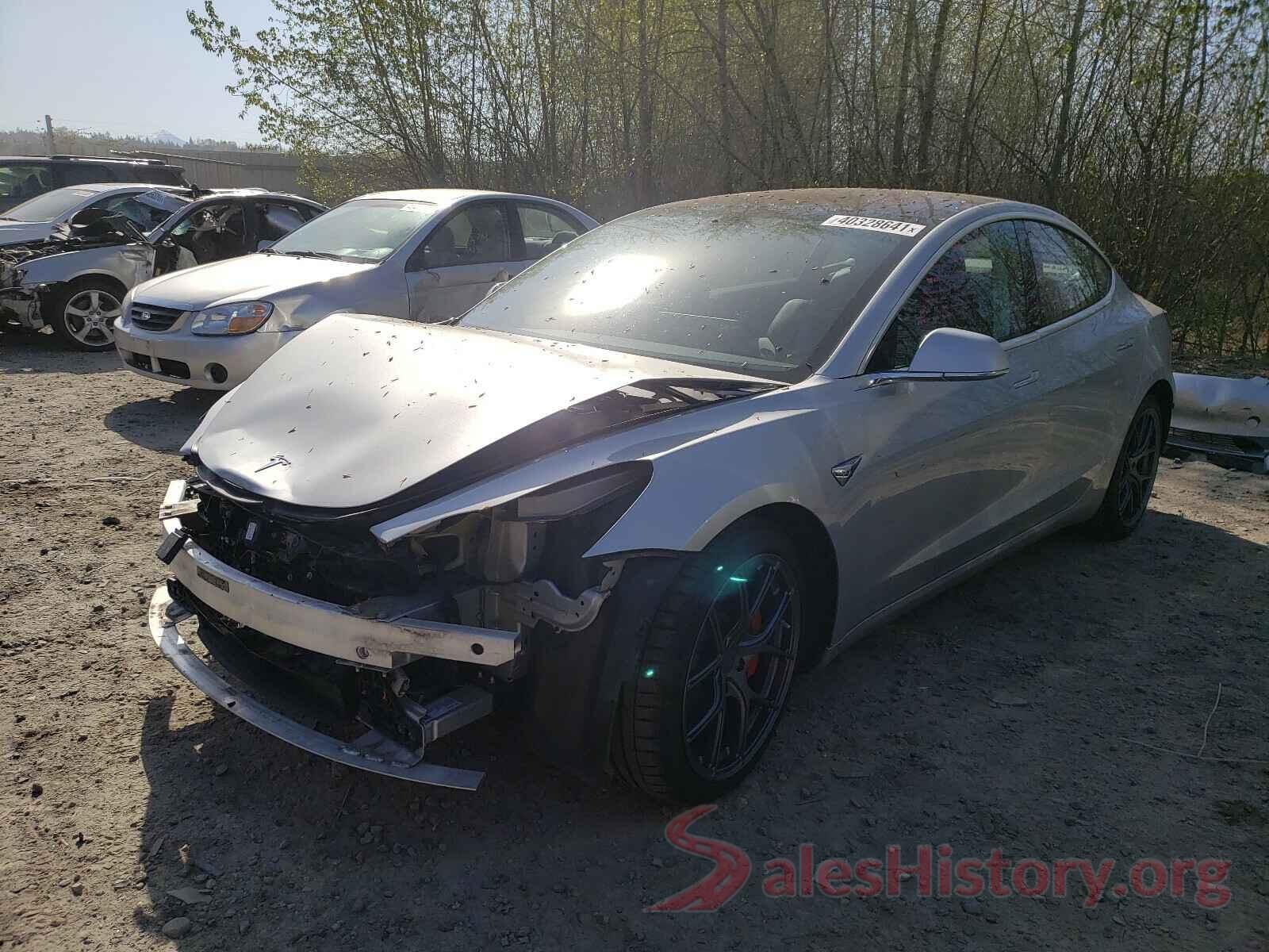 5YJ3E1EB7JF072072 2018 TESLA MODEL 3