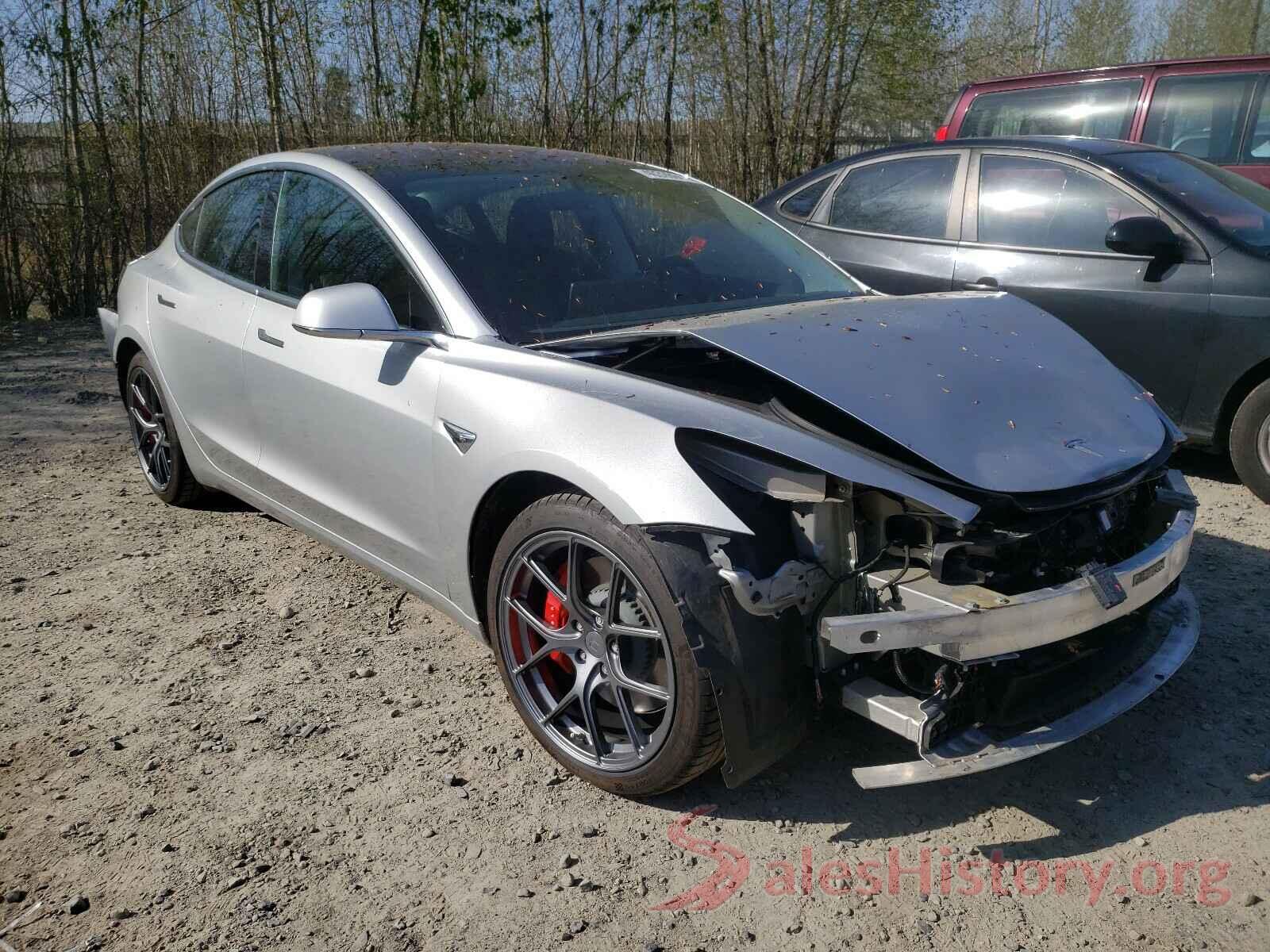 5YJ3E1EB7JF072072 2018 TESLA MODEL 3