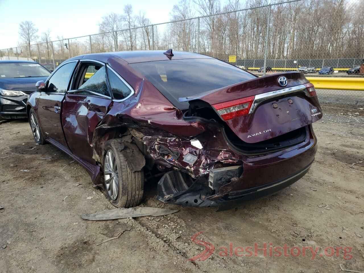 4T1BD1EB0GU051168 2016 TOYOTA AVALON