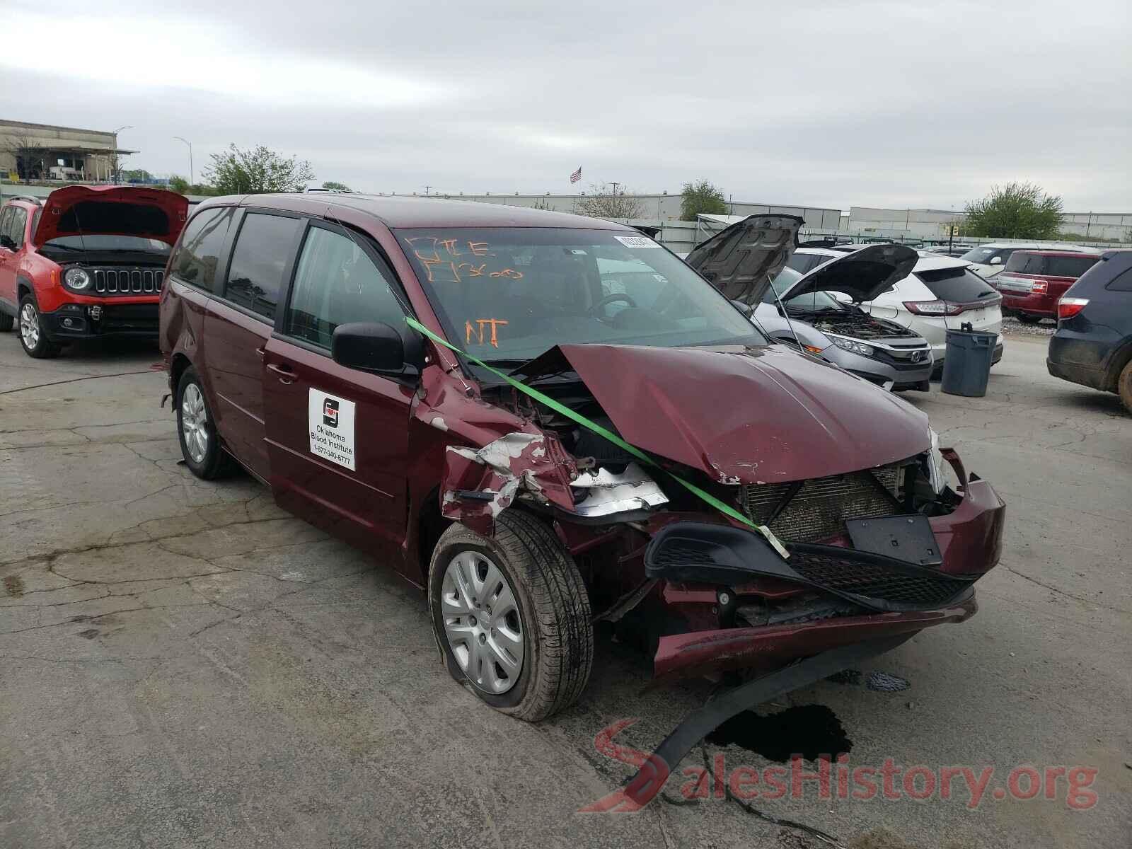 2C4RDGBG9HR683025 2017 DODGE GRAND CARA