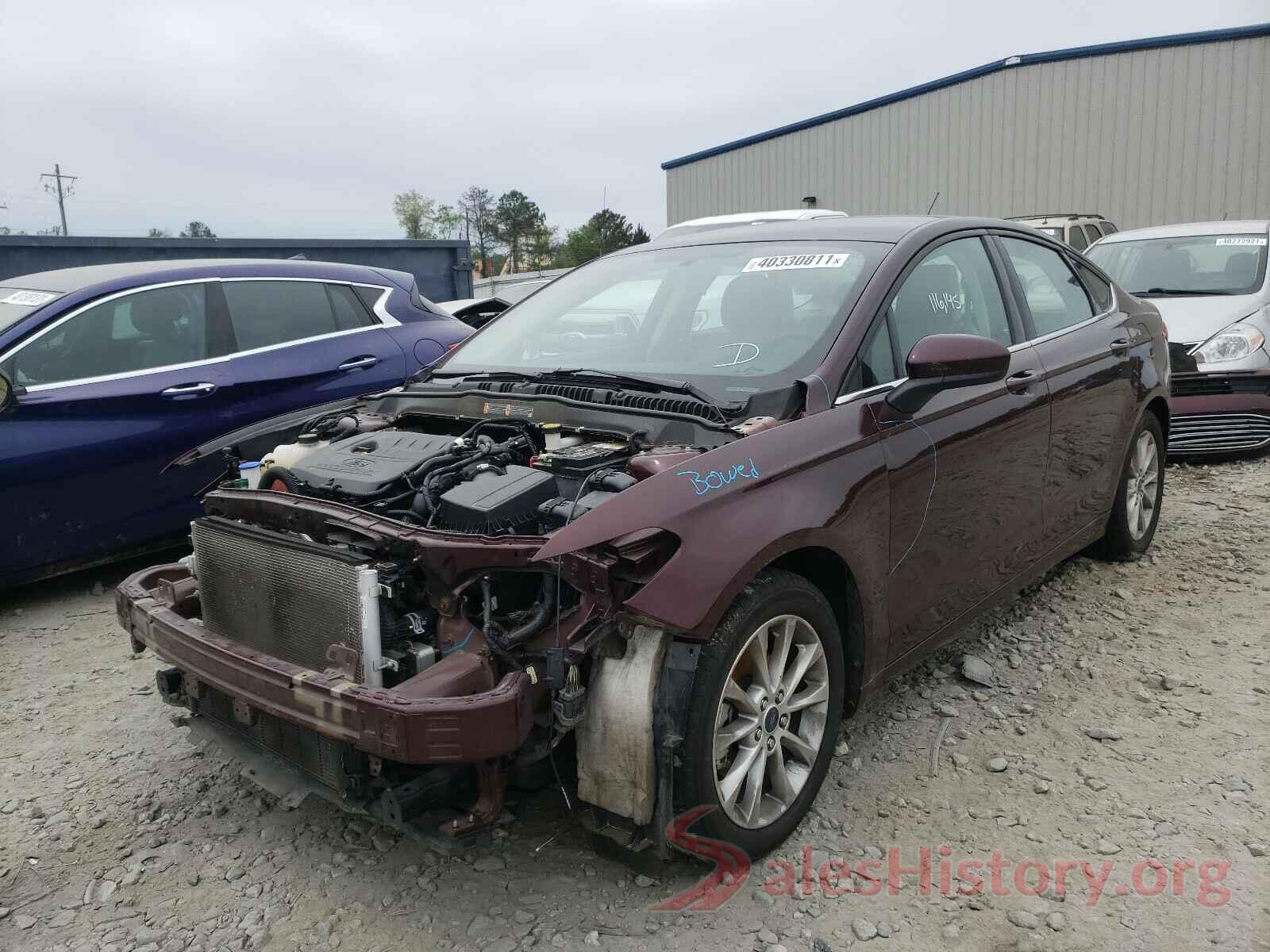 3FA6P0HD7HR174825 2017 FORD FUSION