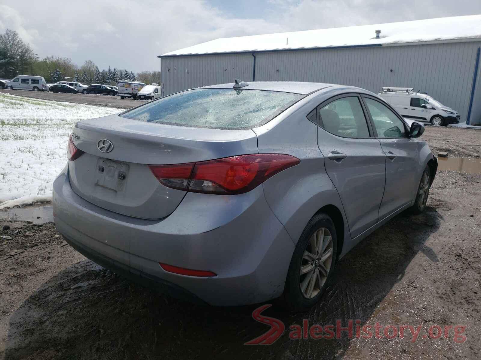 5NPDH4AE5GH741267 2016 HYUNDAI ELANTRA