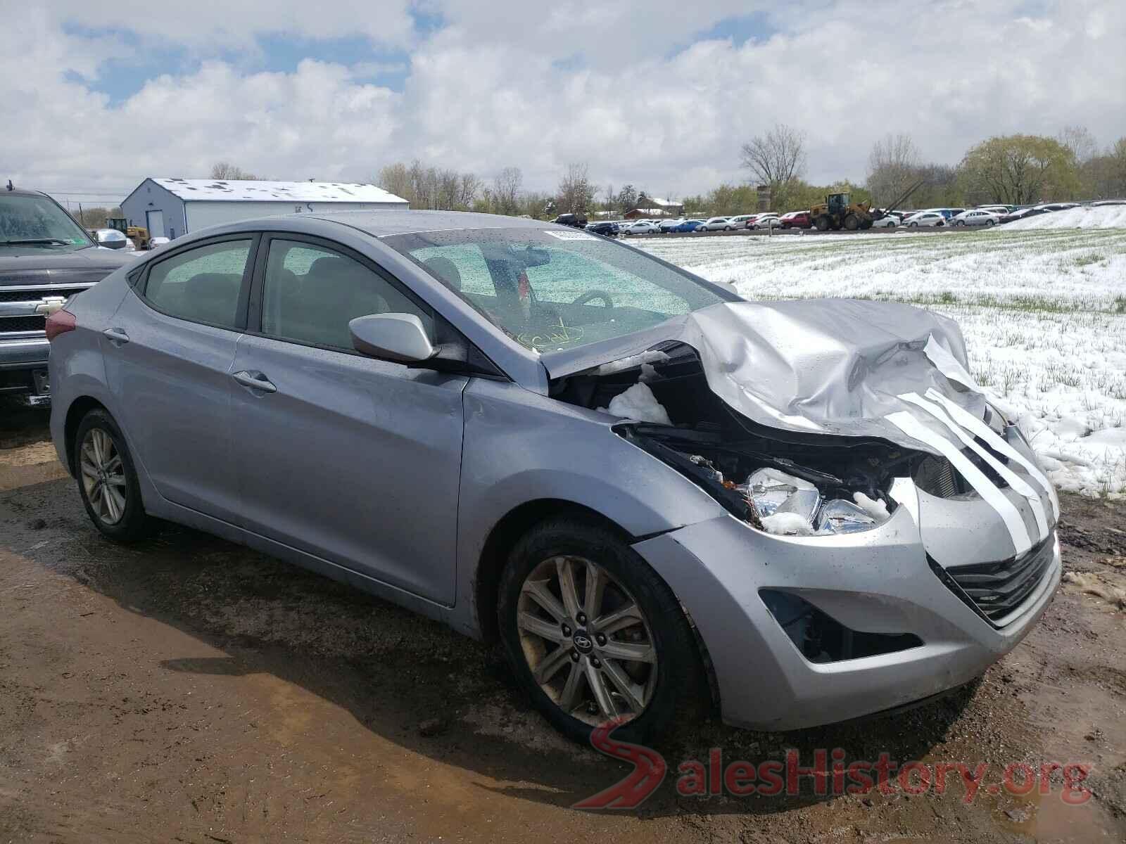 5NPDH4AE5GH741267 2016 HYUNDAI ELANTRA