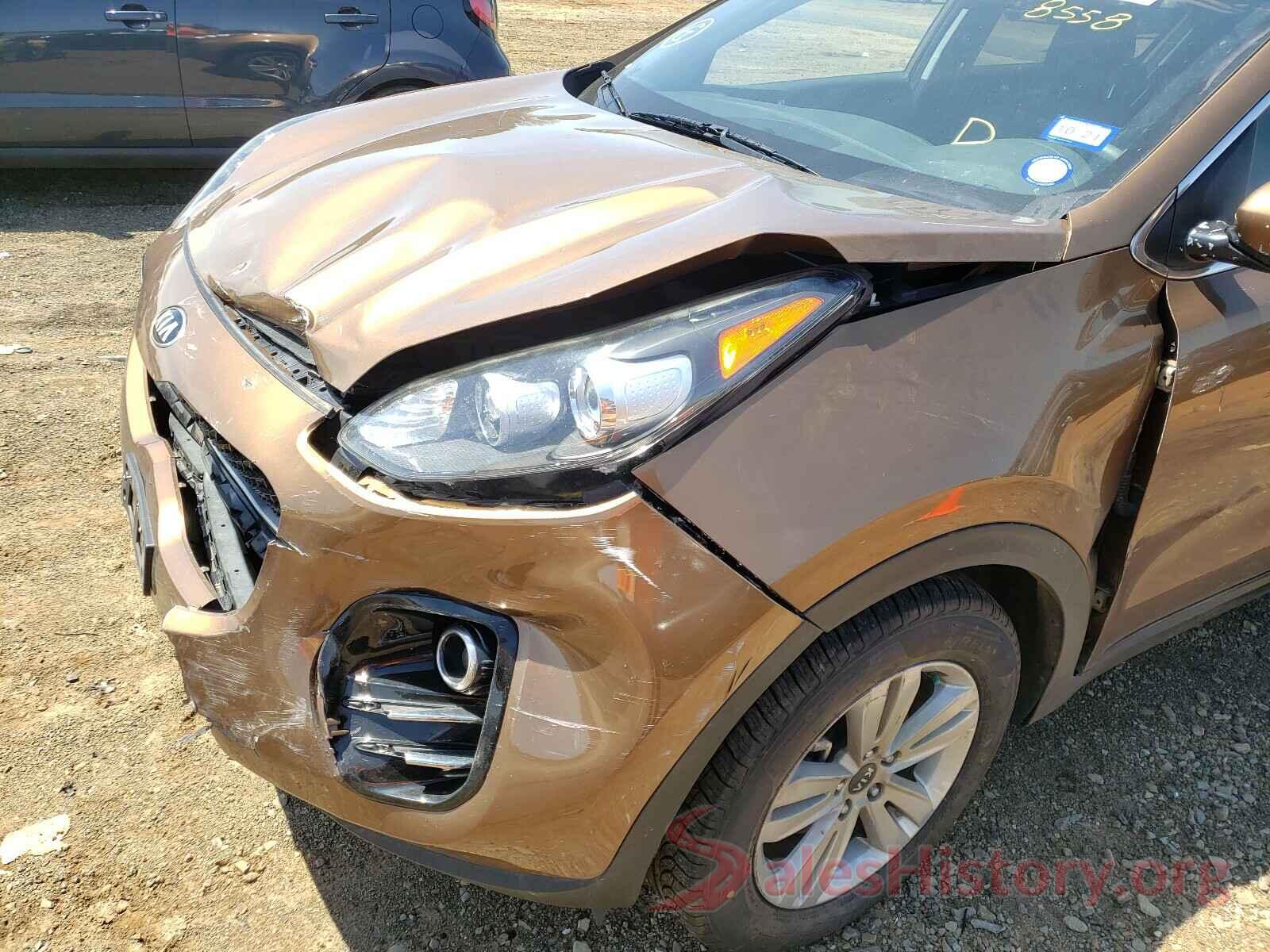 KNDPMCACXH7078558 2017 KIA SPORTAGE