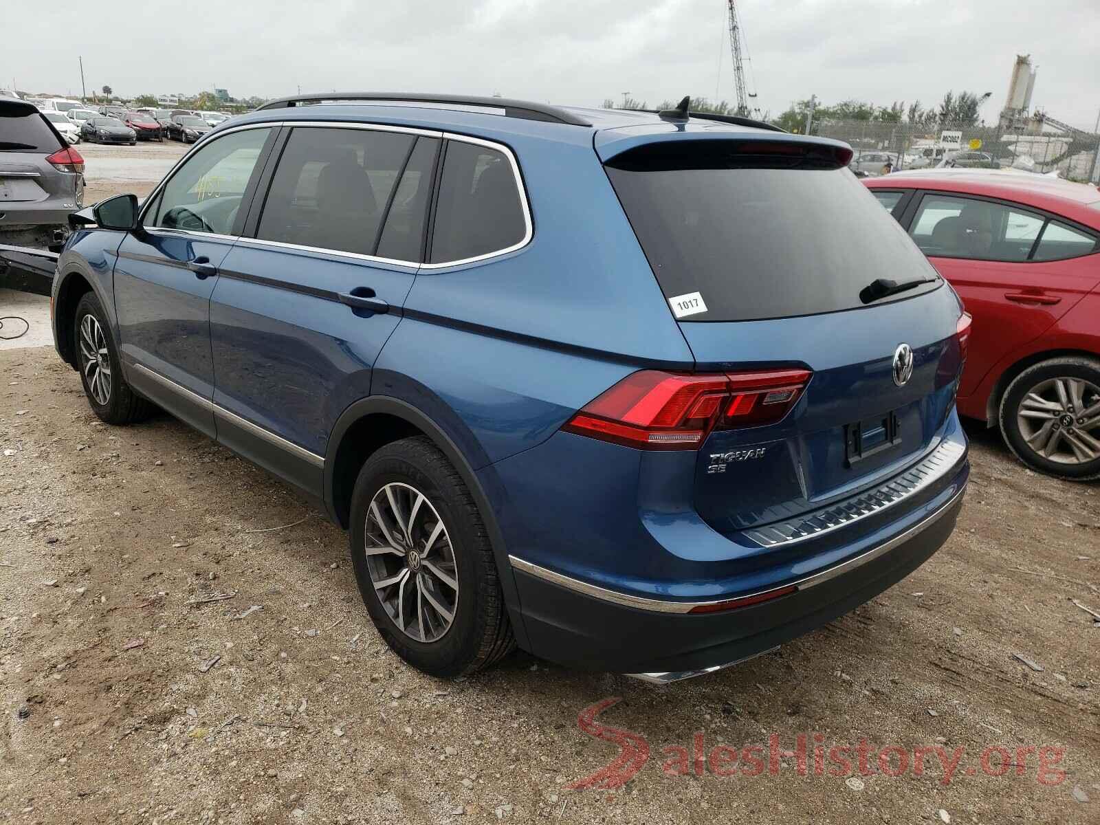 3VV3B7AX1LM057516 2020 VOLKSWAGEN TIGUAN