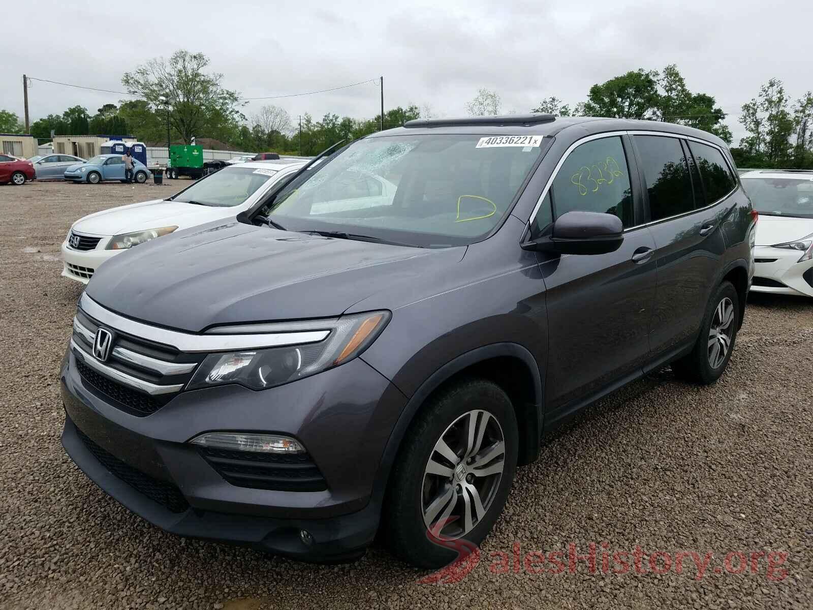 5FNYF5H59GB026431 2016 HONDA PILOT