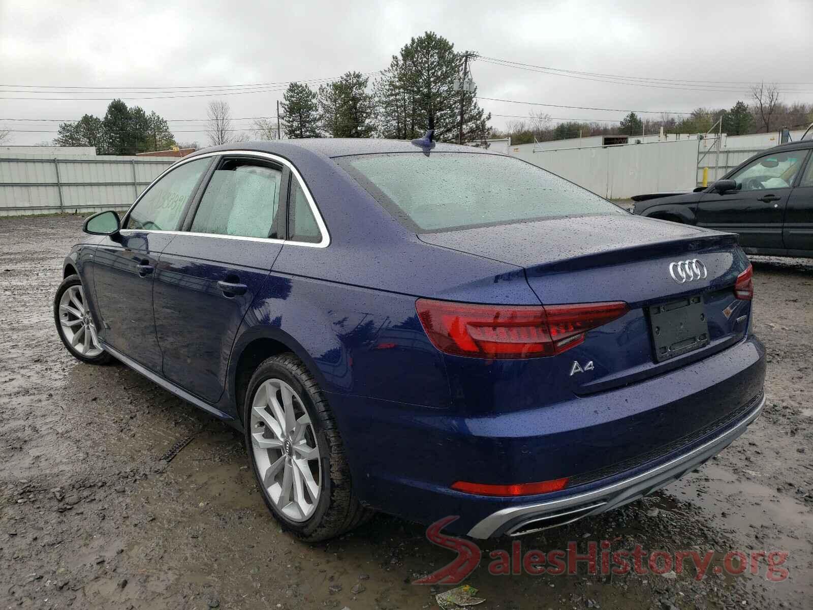 WAUENAF46KN004760 2019 AUDI A4