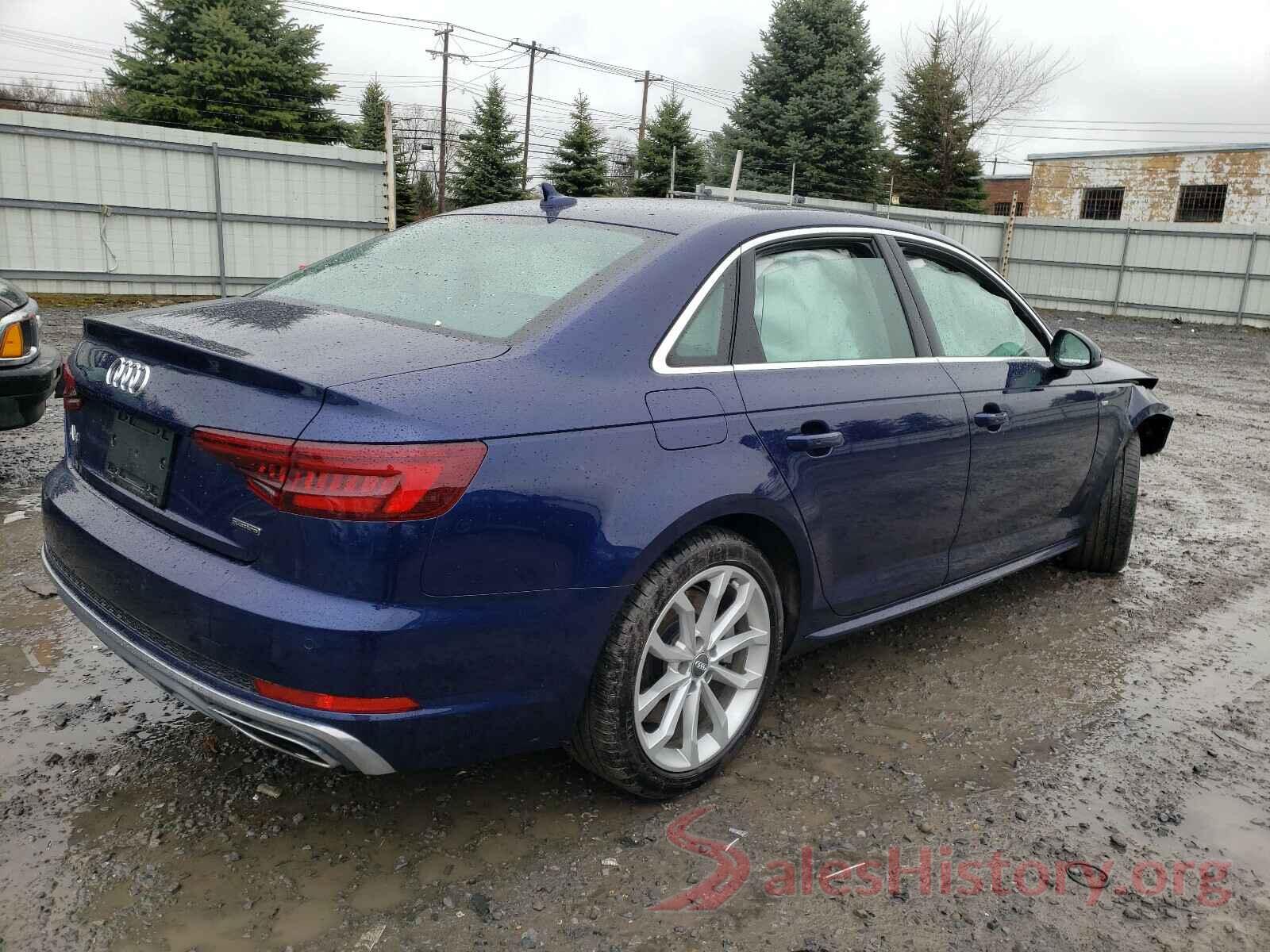 WAUENAF46KN004760 2019 AUDI A4