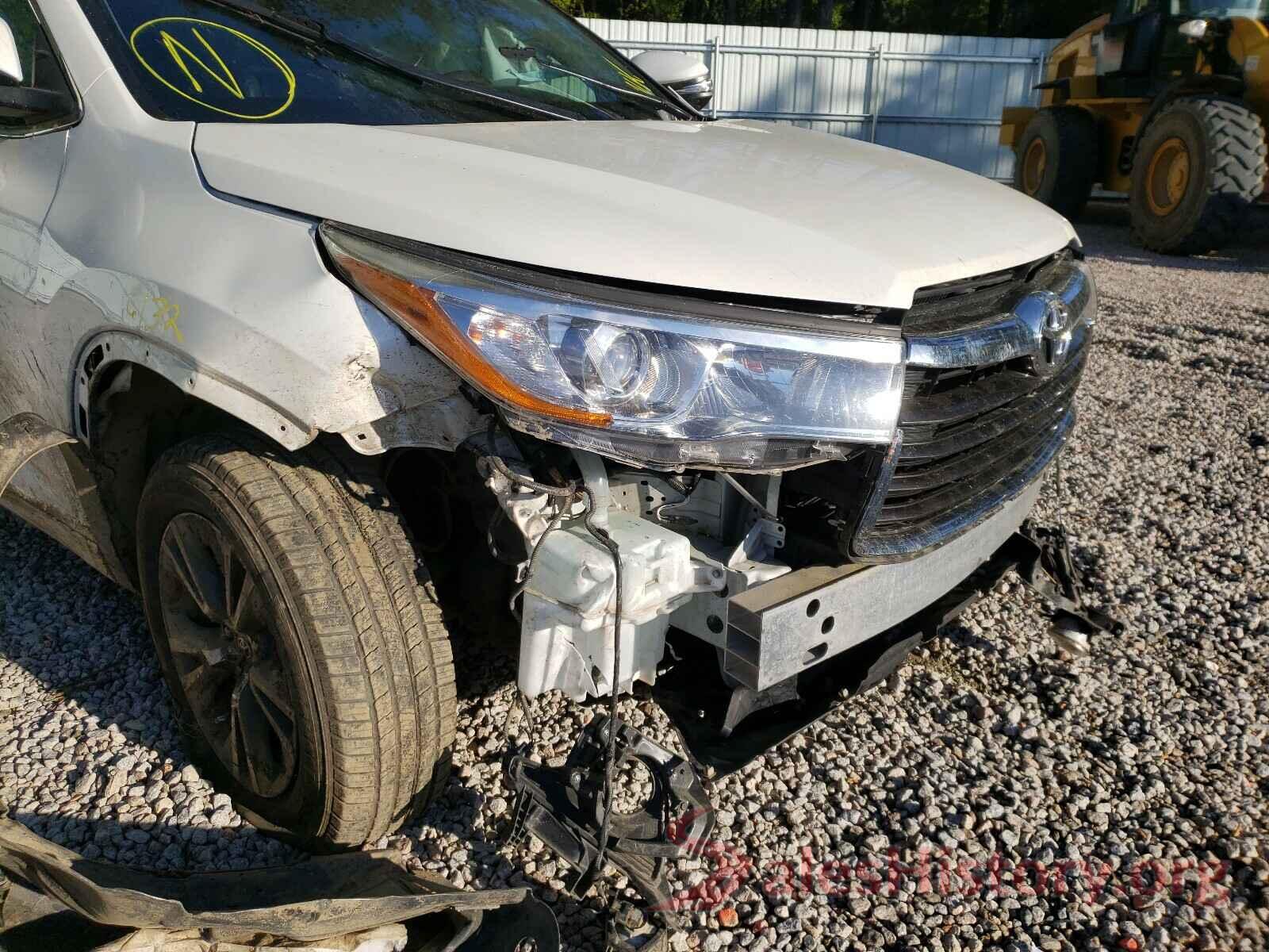 5TDKKRFH7GS502032 2016 TOYOTA HIGHLANDER