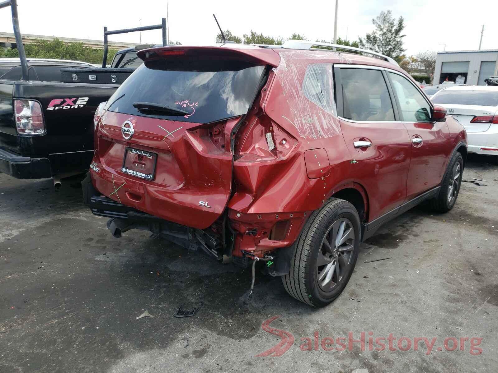 5N1AT2MT5GC897025 2016 NISSAN ROGUE