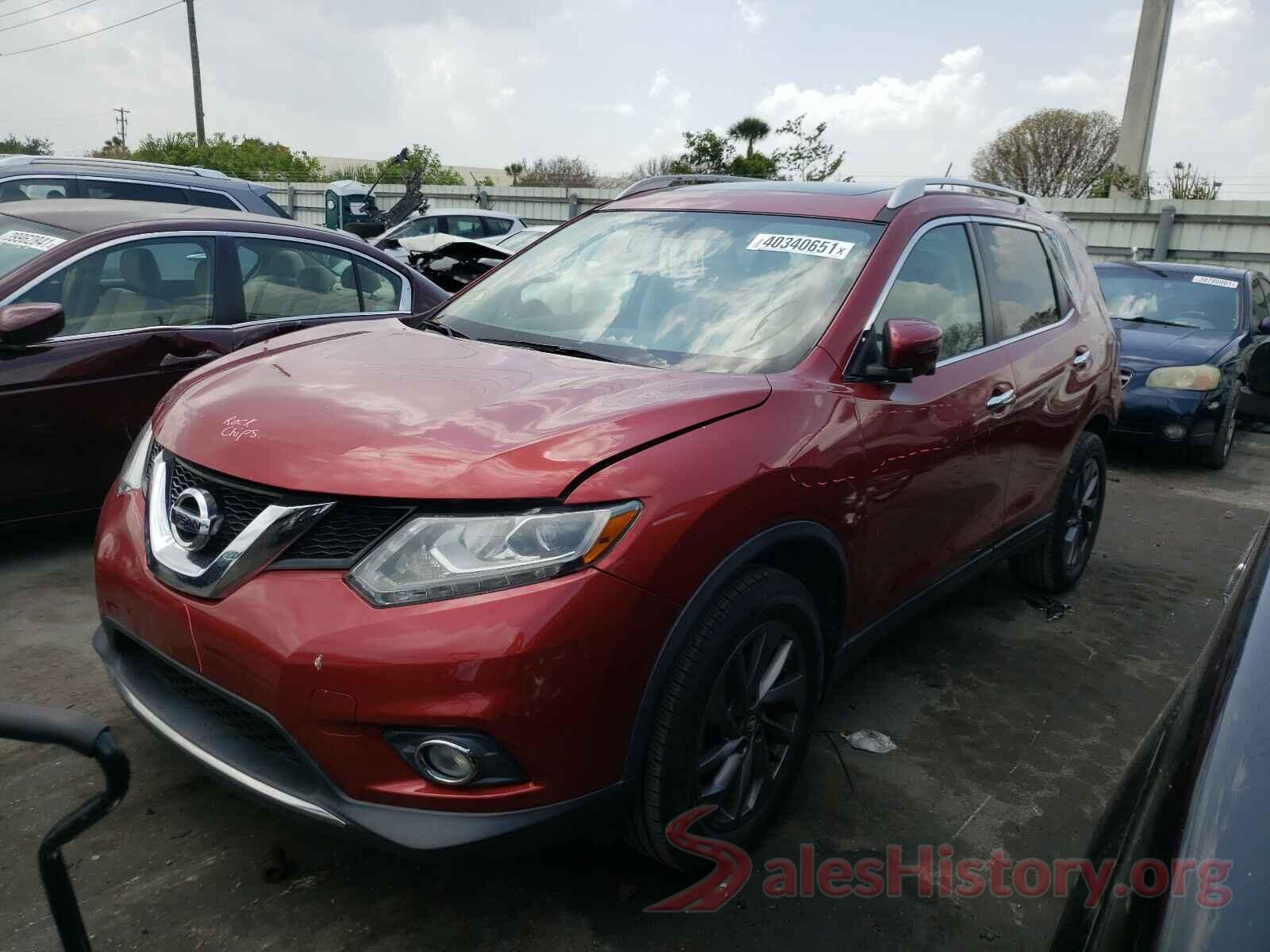 5N1AT2MT5GC897025 2016 NISSAN ROGUE