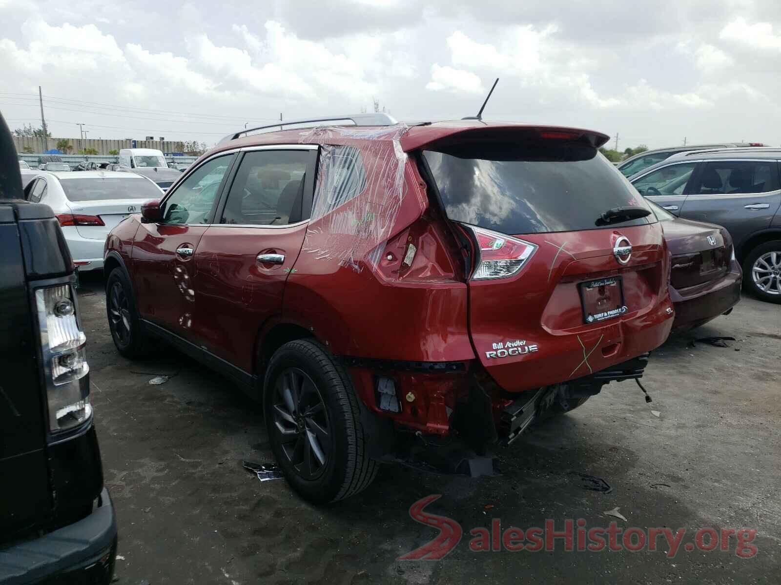 5N1AT2MT5GC897025 2016 NISSAN ROGUE