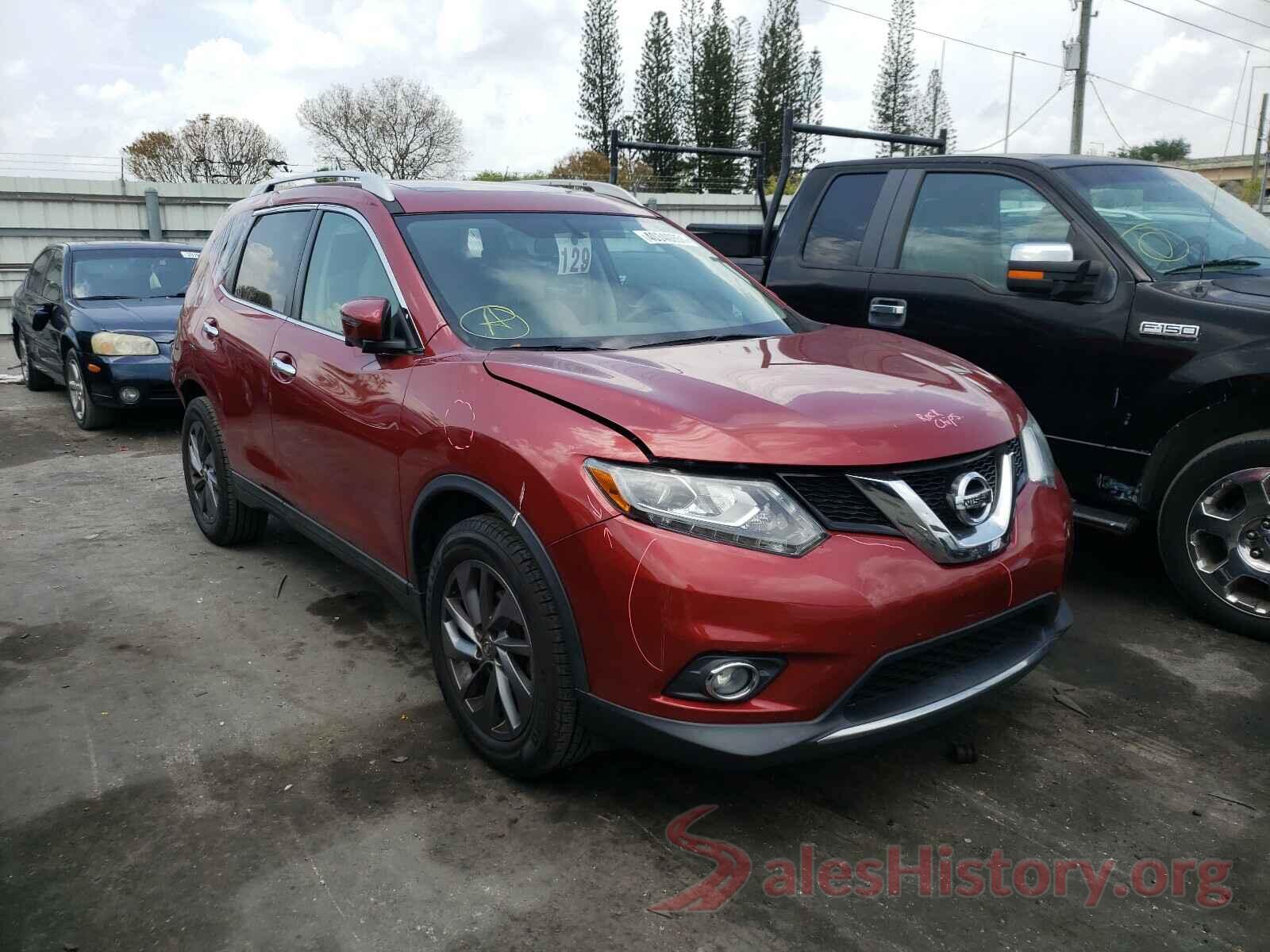 5N1AT2MT5GC897025 2016 NISSAN ROGUE