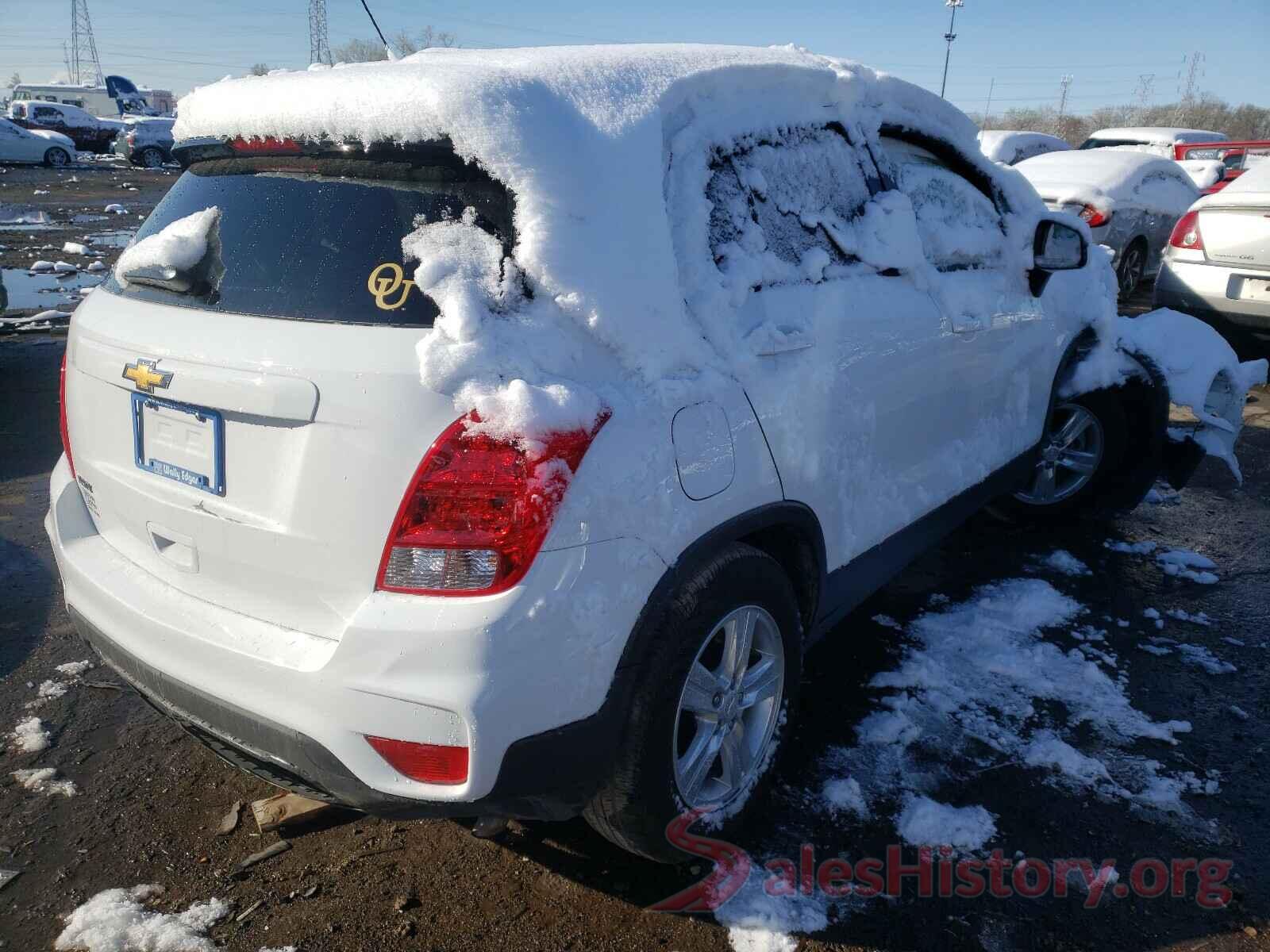 3GNCJKSB5KL343257 2019 CHEVROLET TRAX