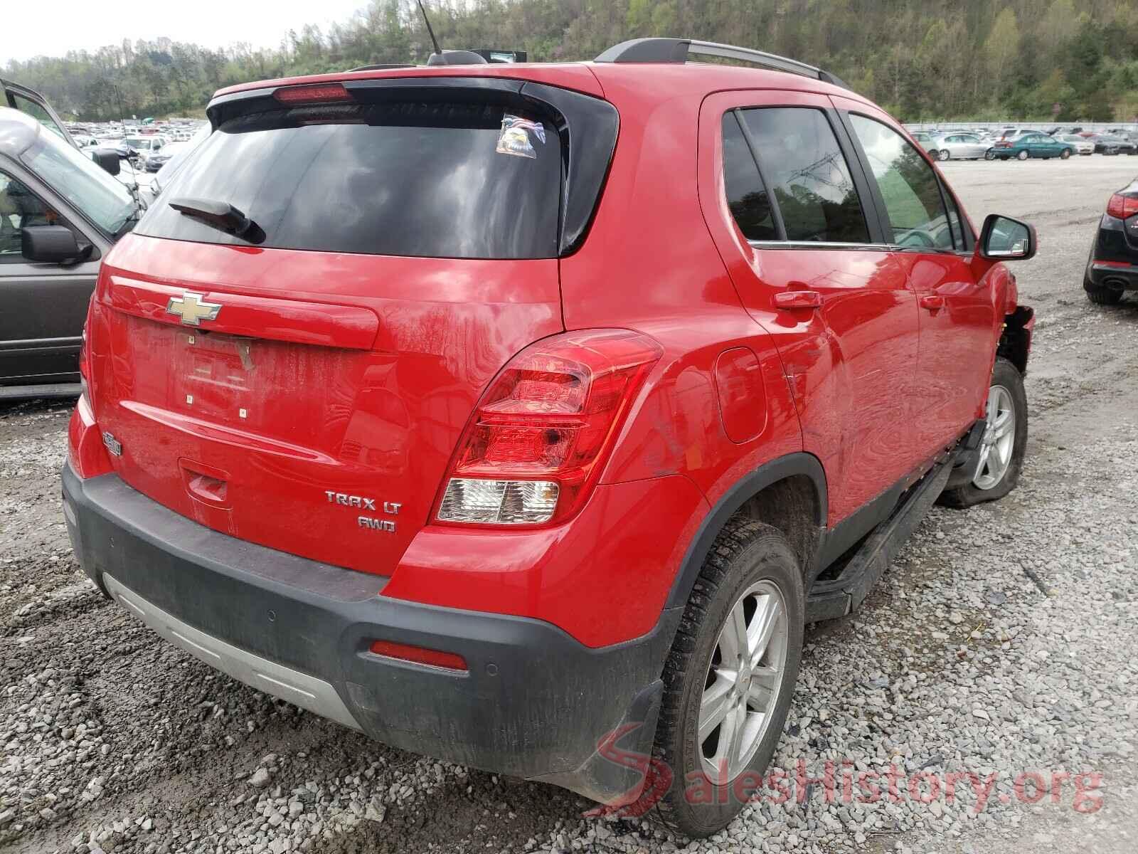 KL7CJPSB7GB755191 2016 CHEVROLET TRAX