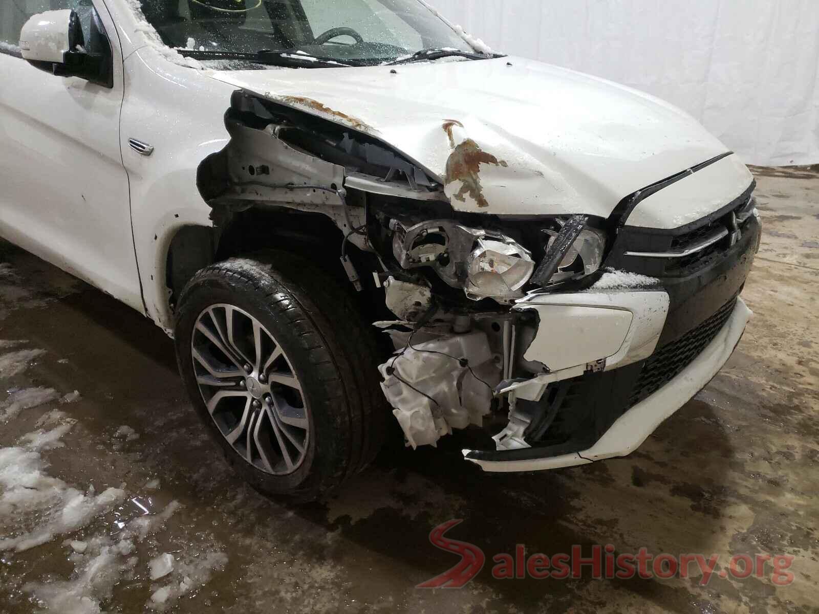 JA4AR3AU6KU035824 2019 MITSUBISHI OUTLANDER