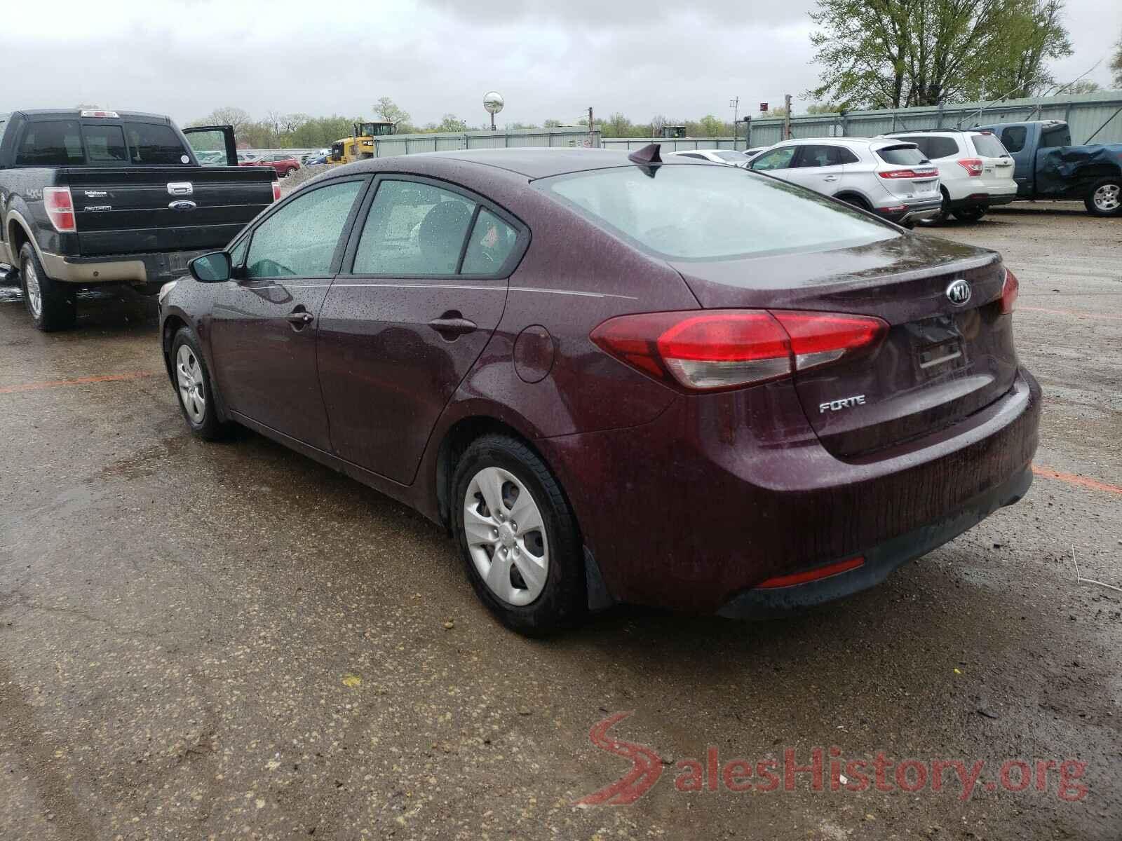 3KPFK4A7XHE098187 2017 KIA FORTE