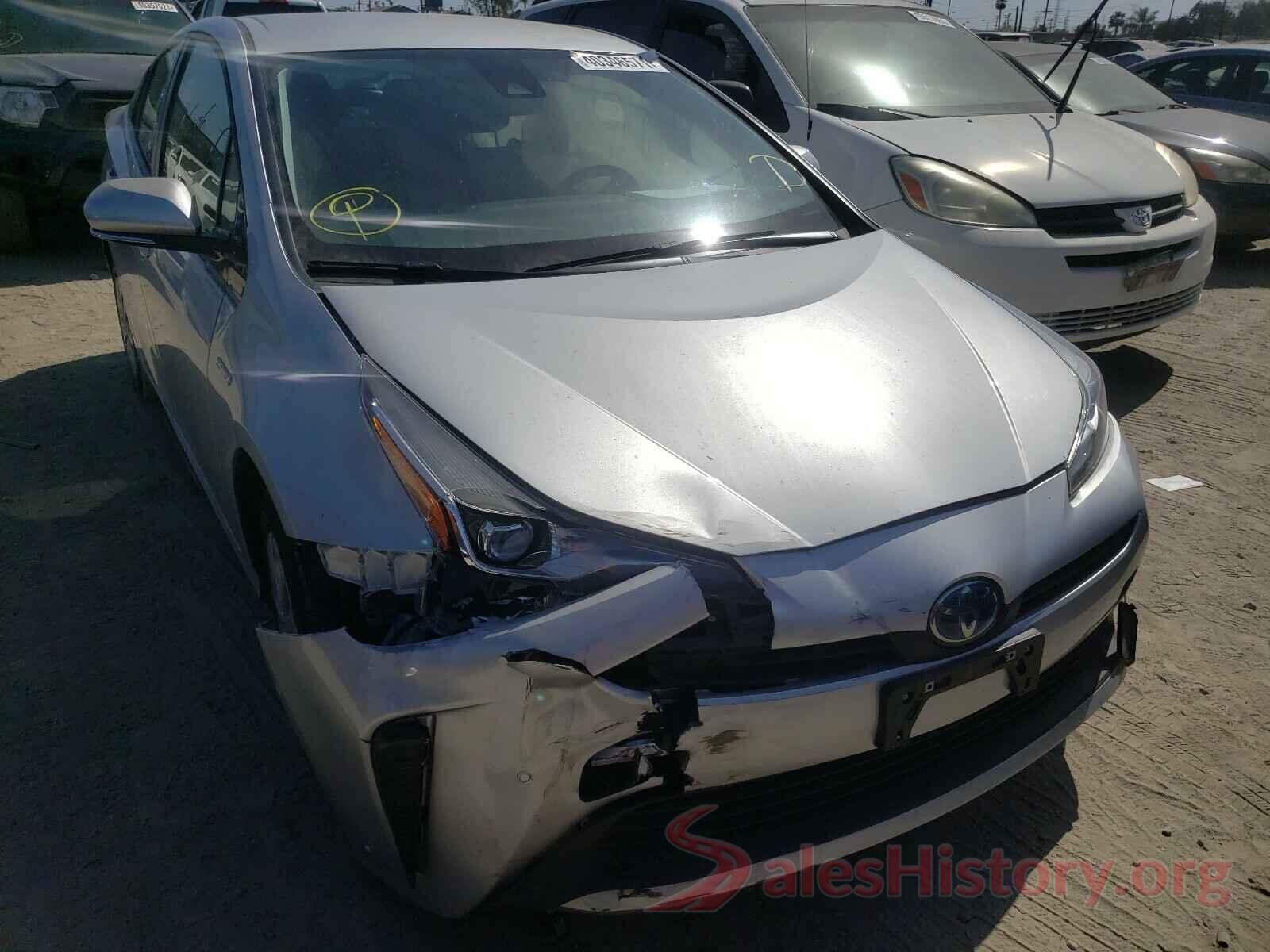 JTDKARFU6L3115936 2020 TOYOTA PRIUS