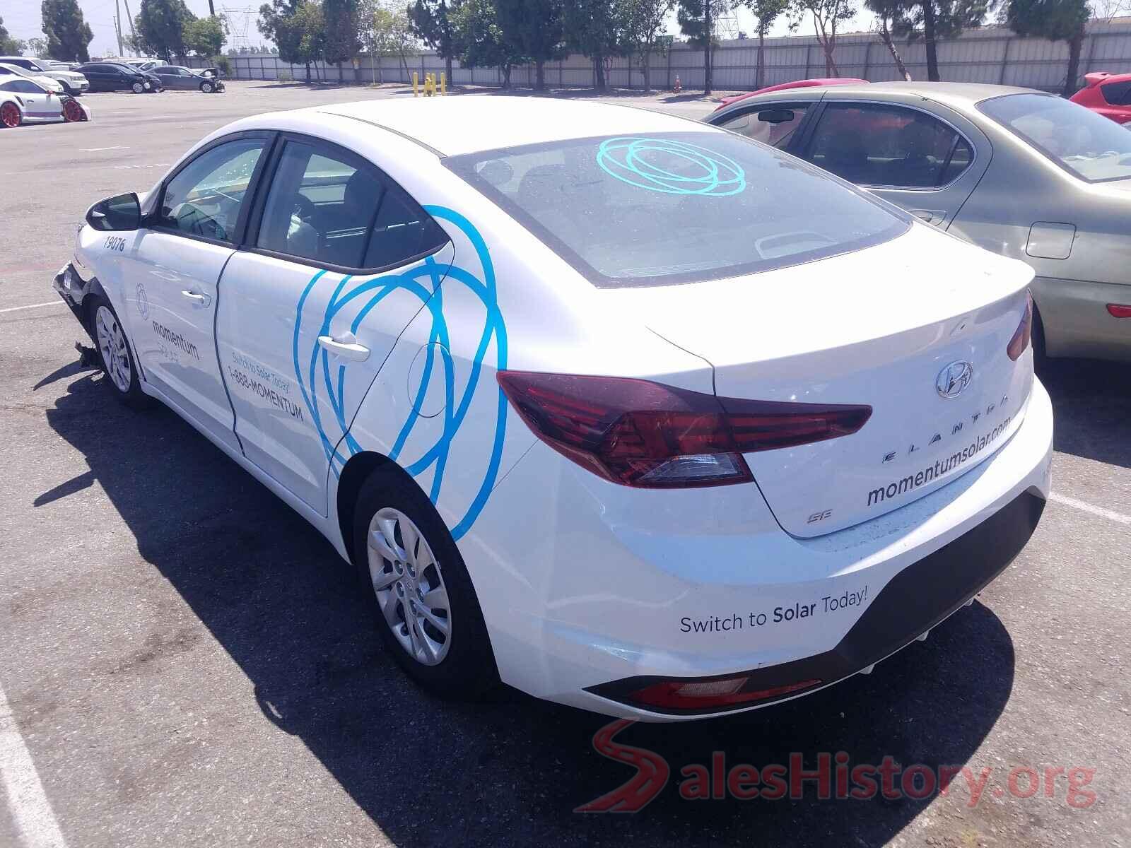 5NPD74LFXKH495883 2019 HYUNDAI ELANTRA