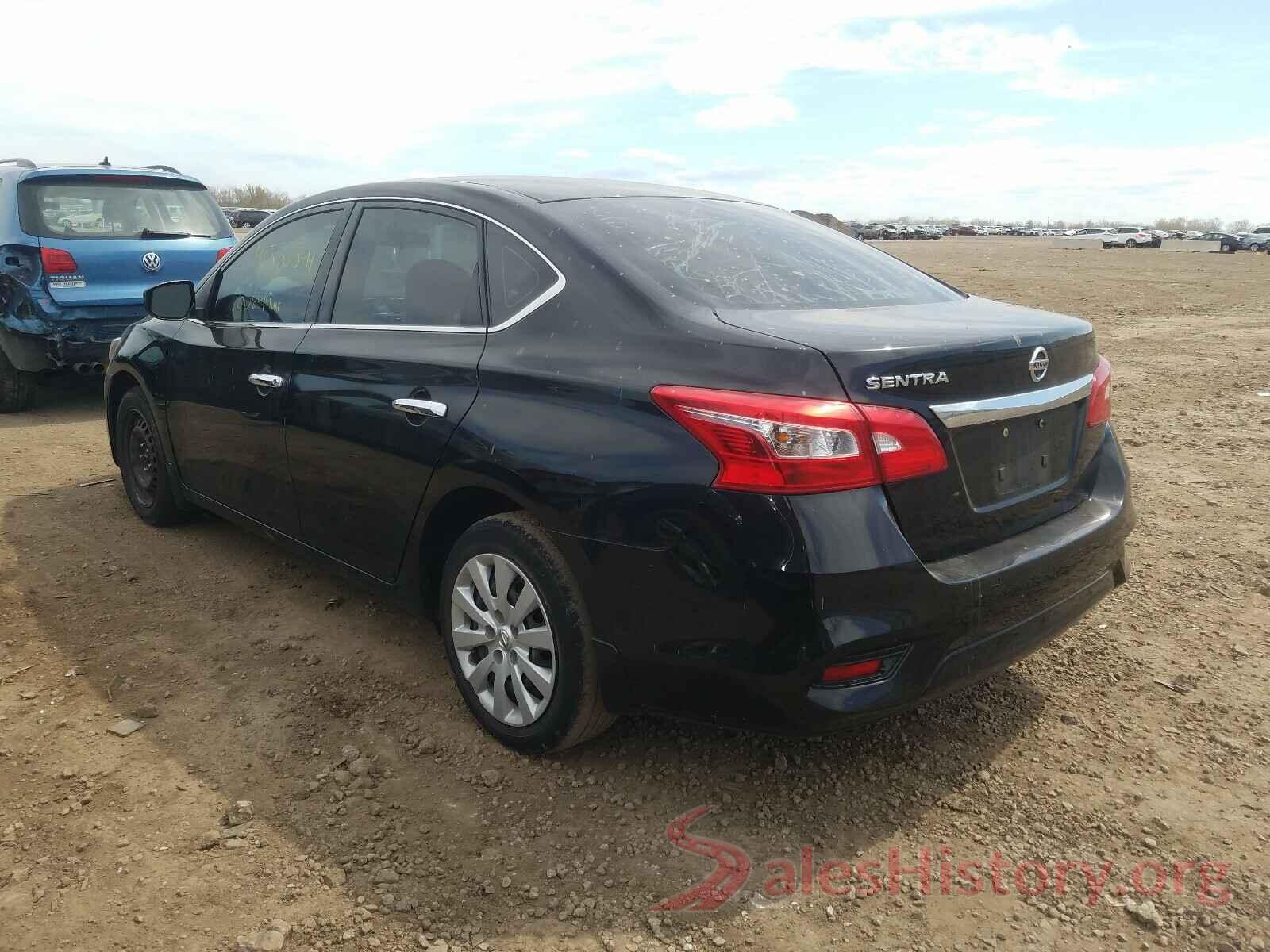 3N1AB7AP3HY279628 2017 NISSAN SENTRA