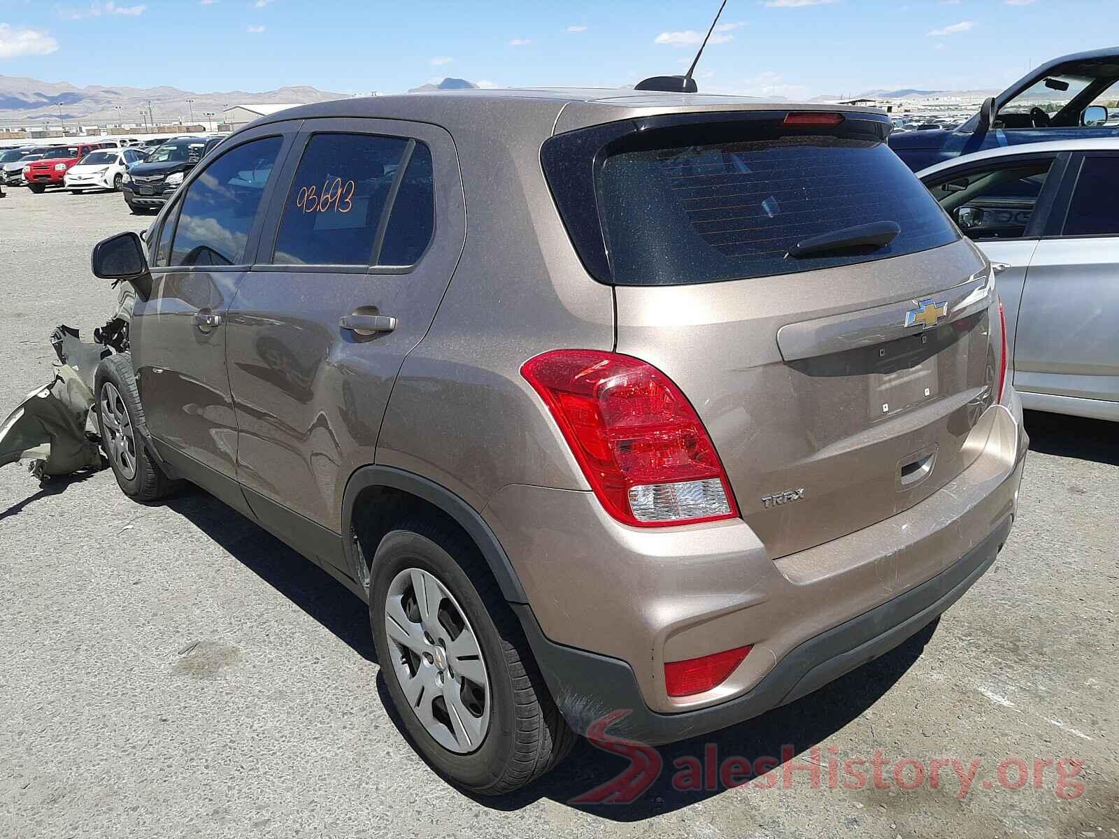 3GNCJKSB7JL286428 2018 CHEVROLET TRAX