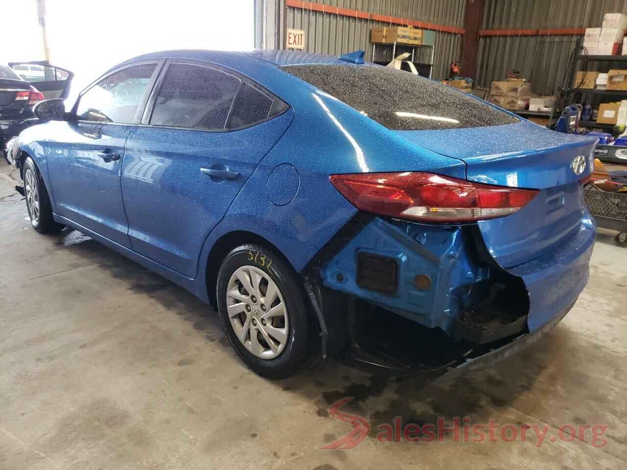 KMHD74LF2HU093950 2017 HYUNDAI ELANTRA