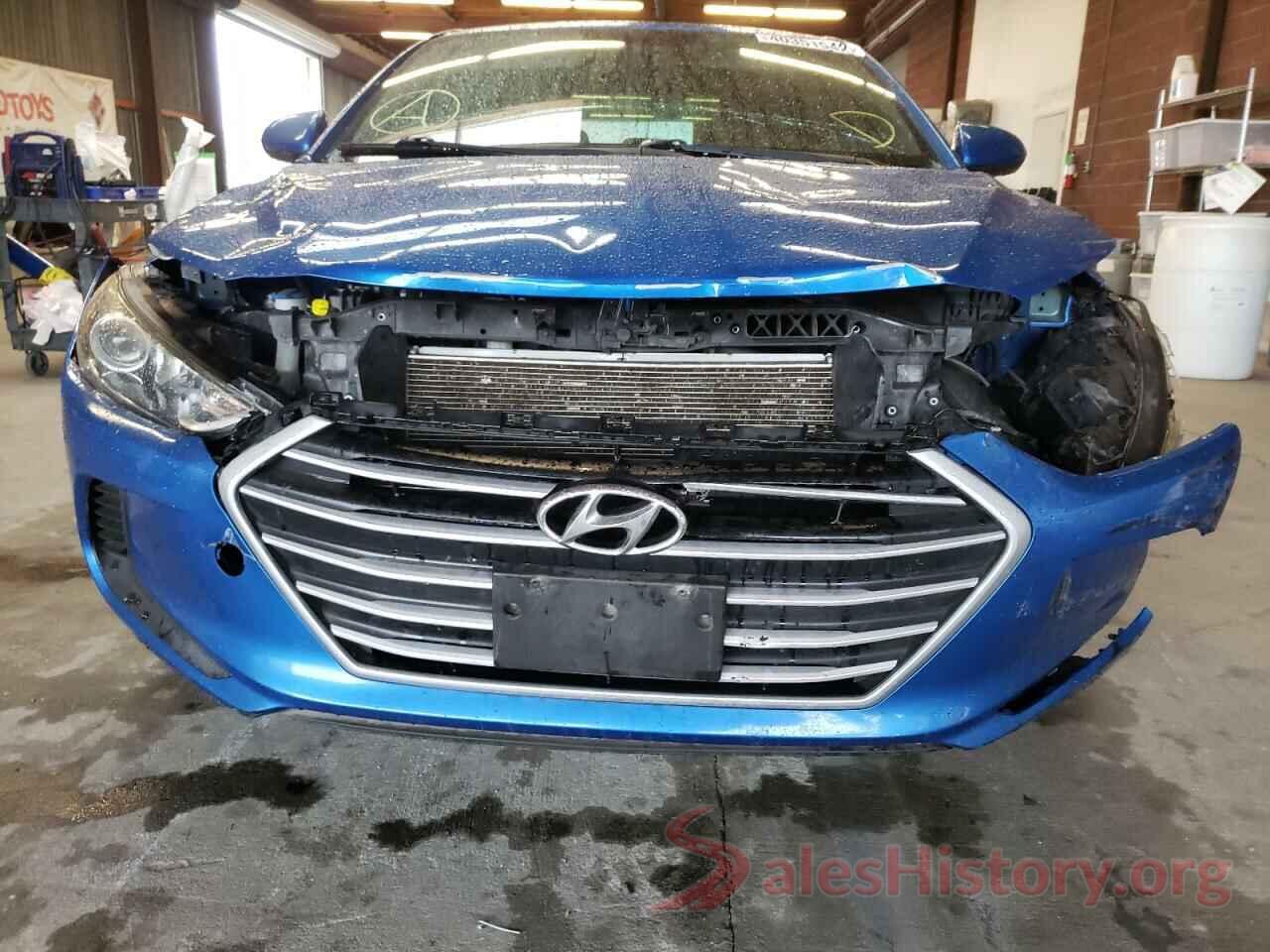 KMHD74LF2HU093950 2017 HYUNDAI ELANTRA