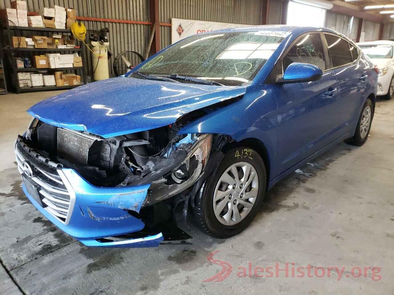 KMHD74LF2HU093950 2017 HYUNDAI ELANTRA