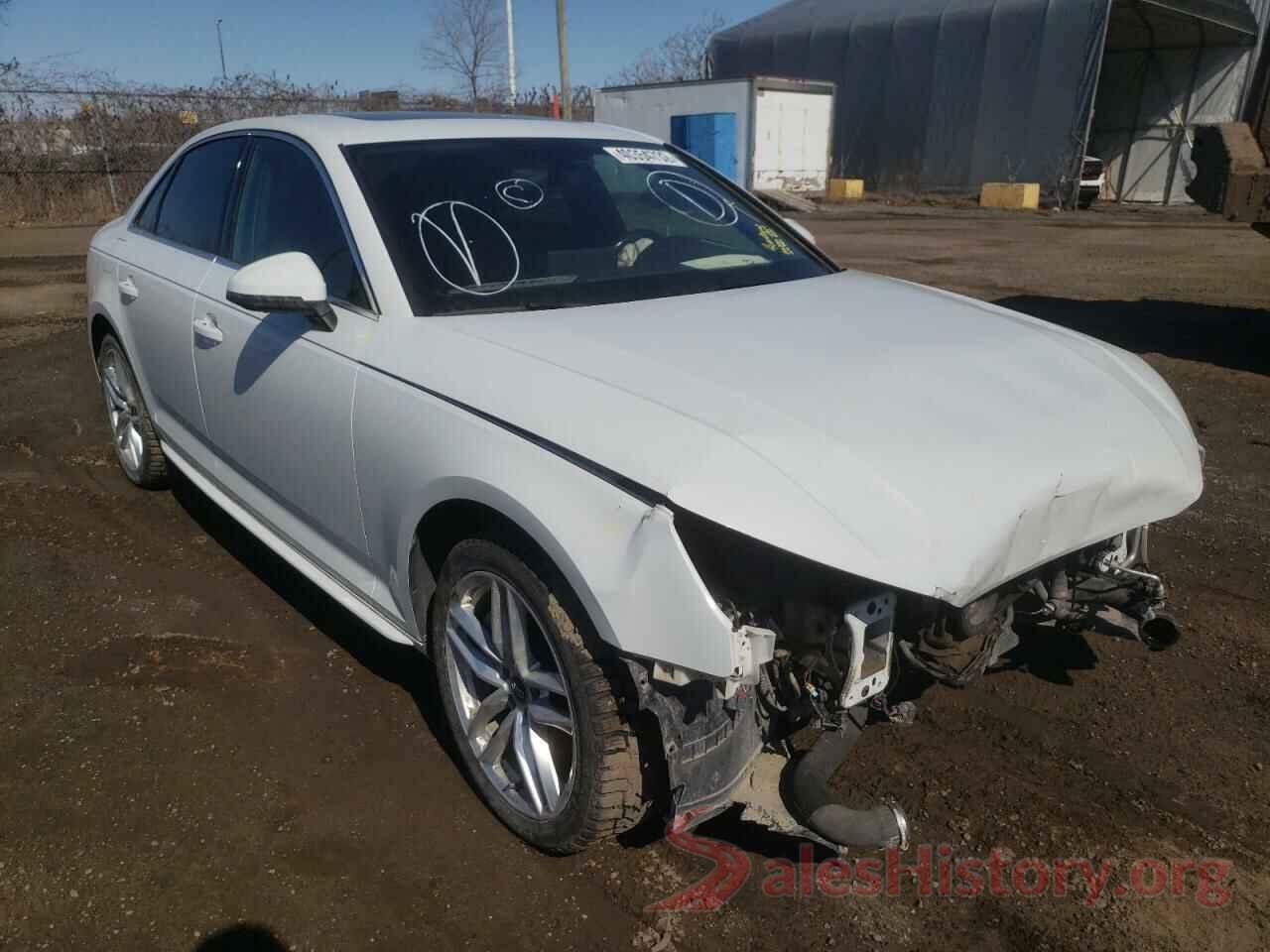 WAUCNAF49JN010042 2018 AUDI A4