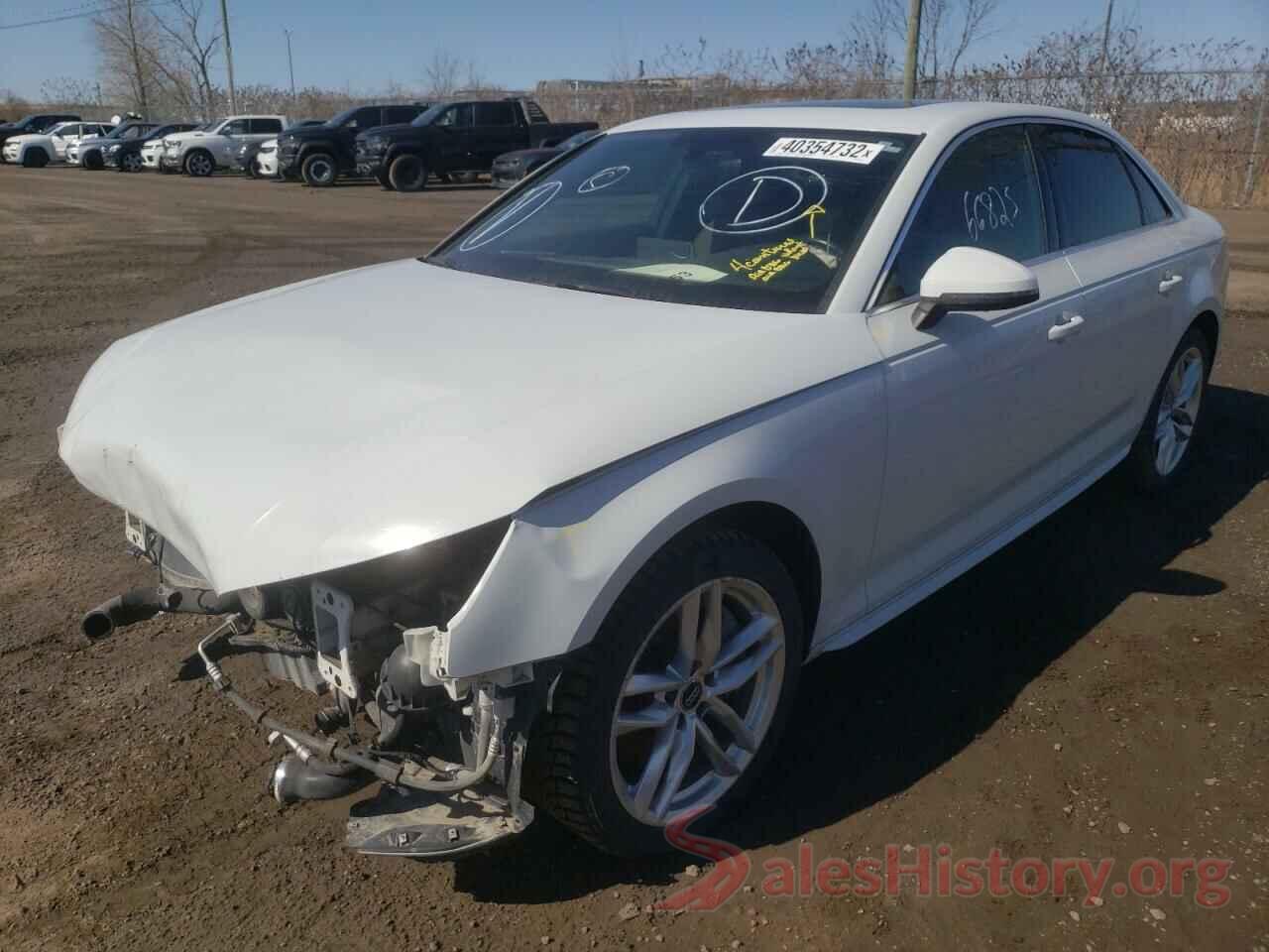 WAUCNAF49JN010042 2018 AUDI A4