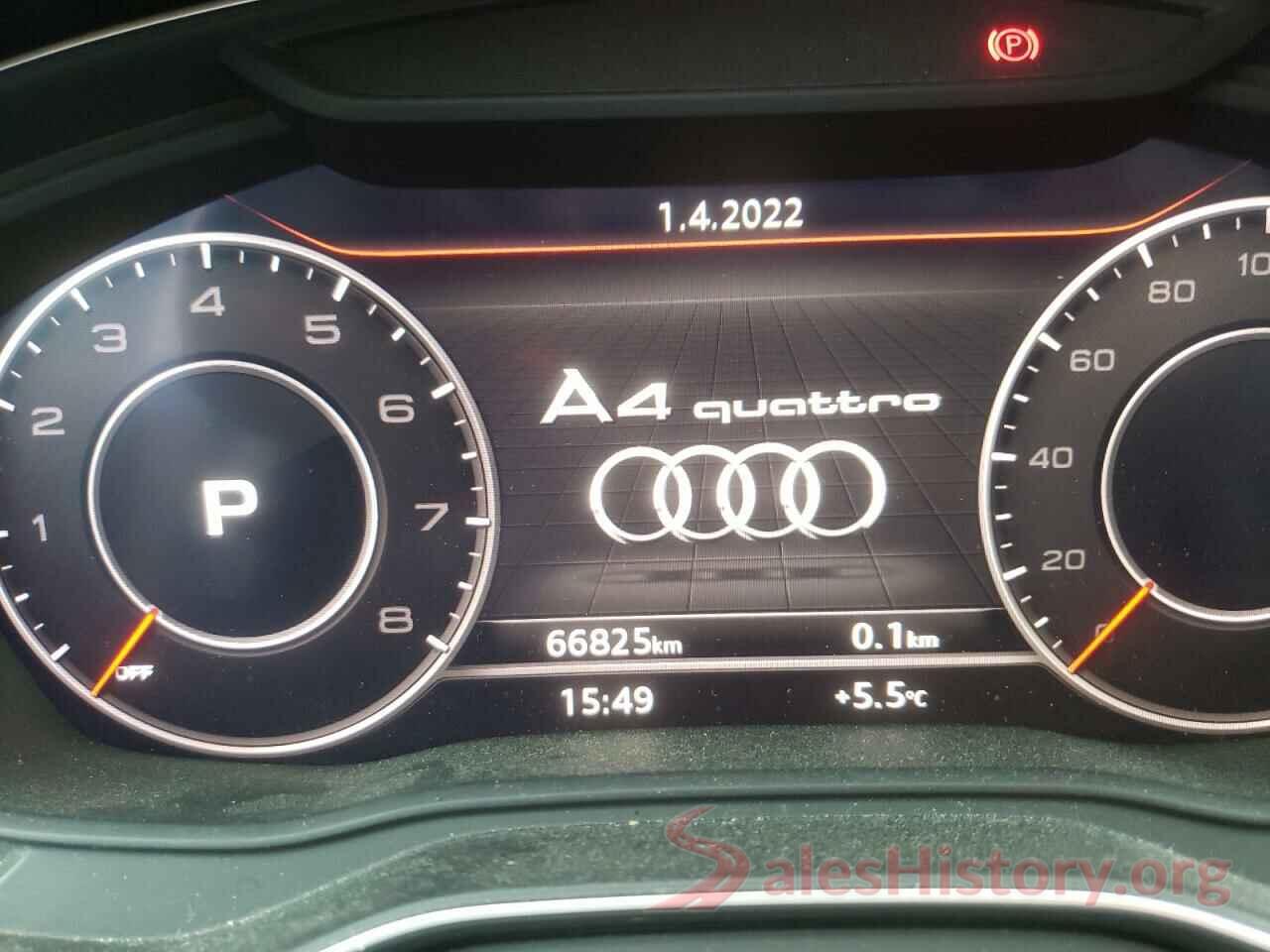 WAUCNAF49JN010042 2018 AUDI A4