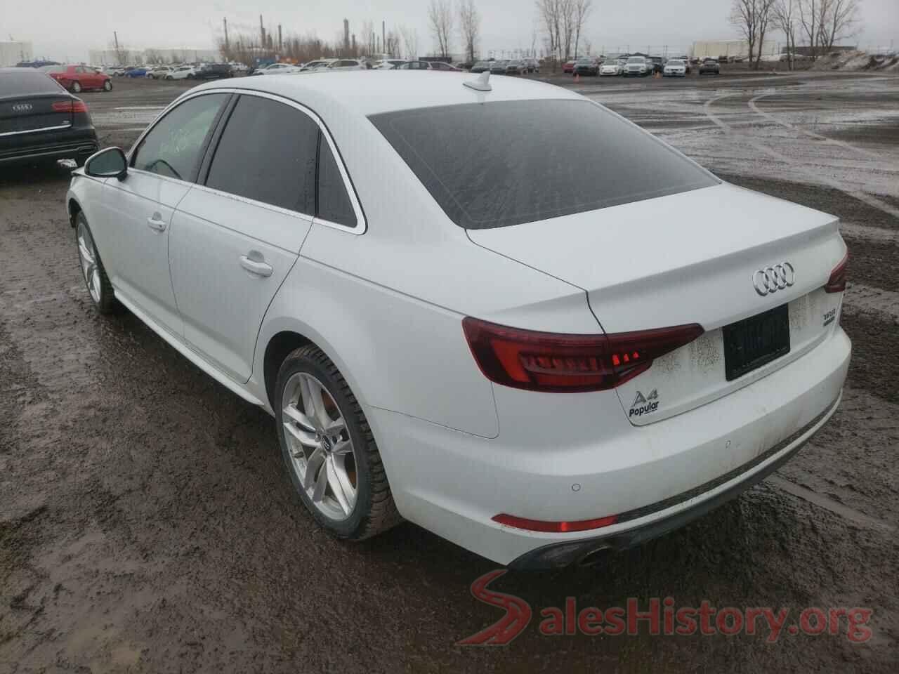 WAUCNAF49JN010042 2018 AUDI A4